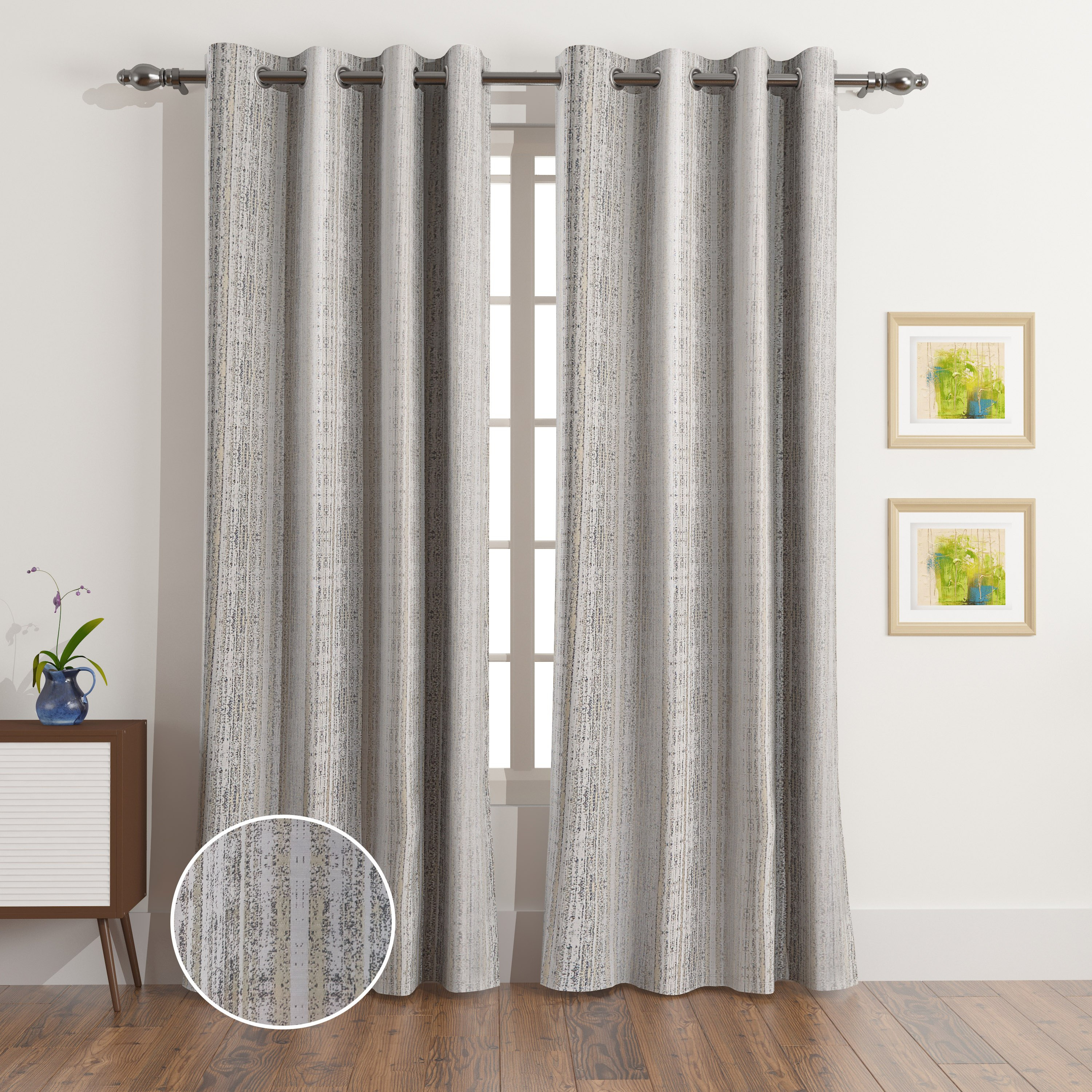 طقم ستائر جاكار قطعتين كورديال من إيما- 135x240 سم-hbxhomeware-hbxdecorandfurnishings-image-1