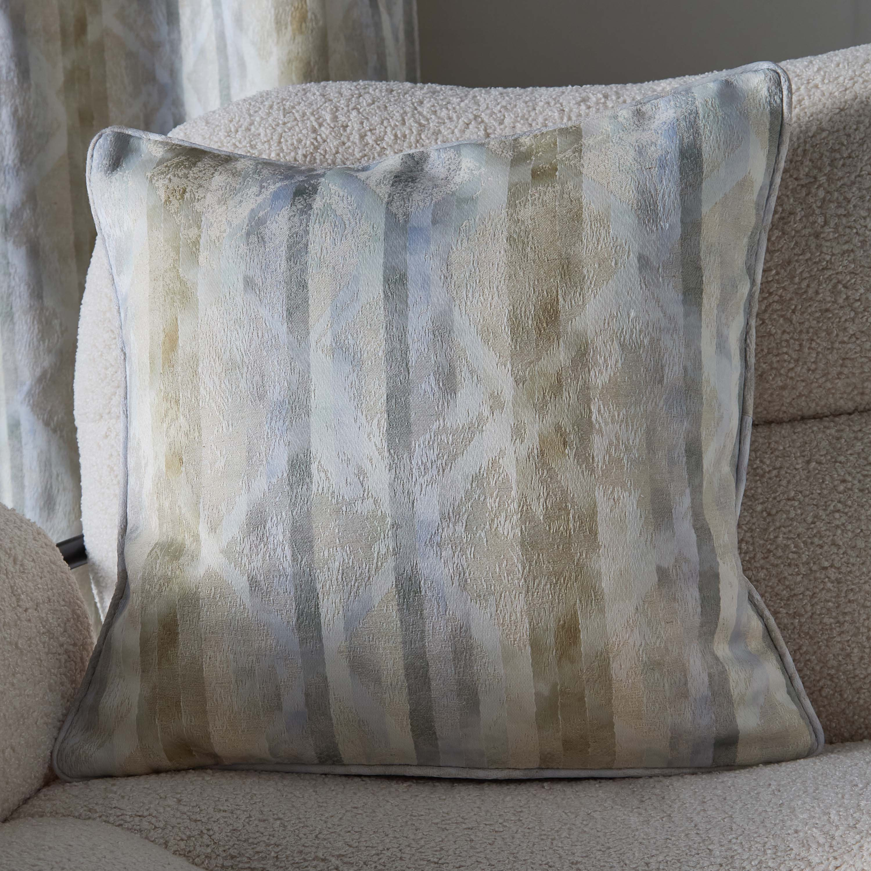 Olivia Erin Jacquard Cushion Cover - 40x40 cm-hbxhomeware-hbxbedroom-image-1