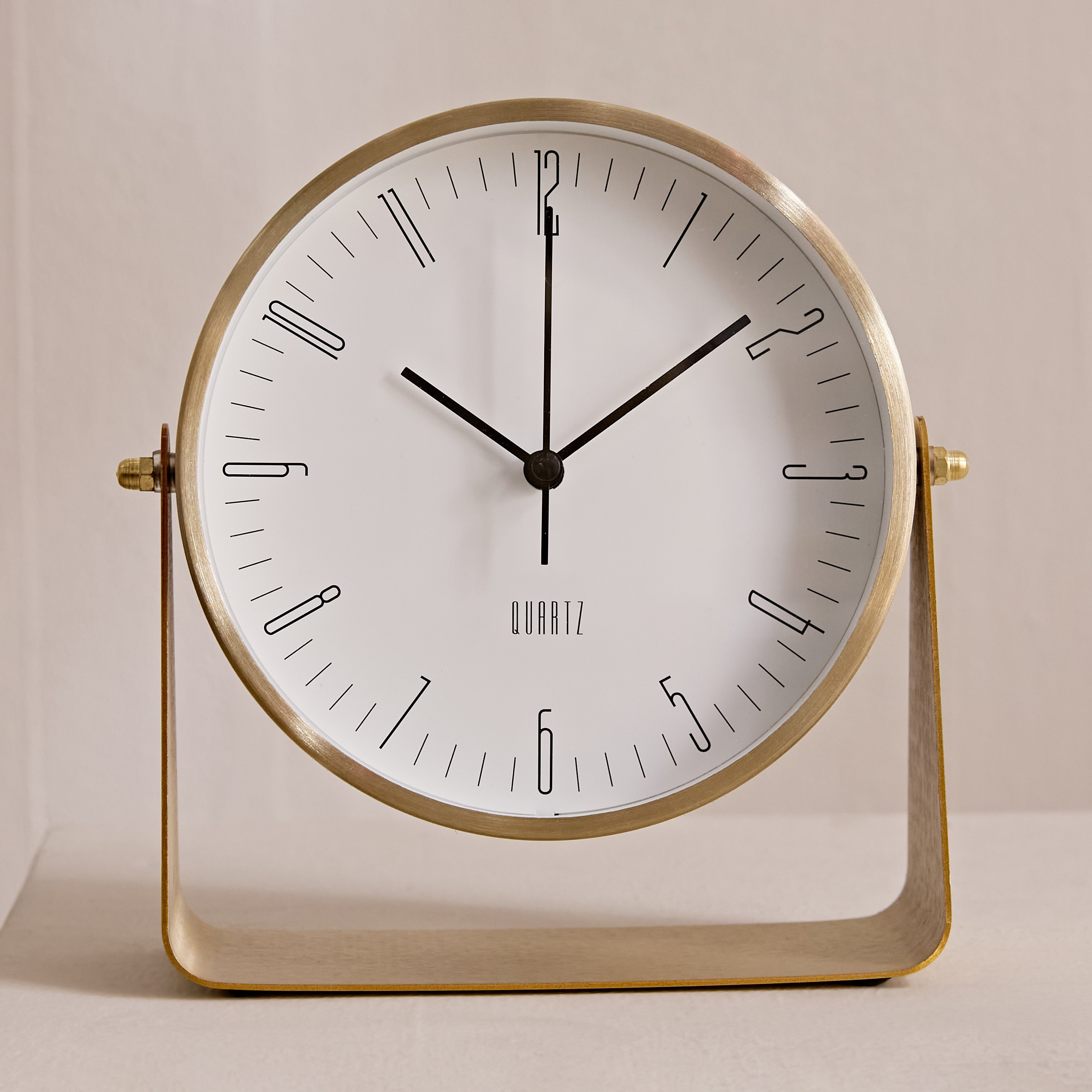ساعة طاولة ألومنيوم من ماسون - 17.5x6x17.8 سم-hbxdiningroom-decorandaccessories-clocks-image-2
