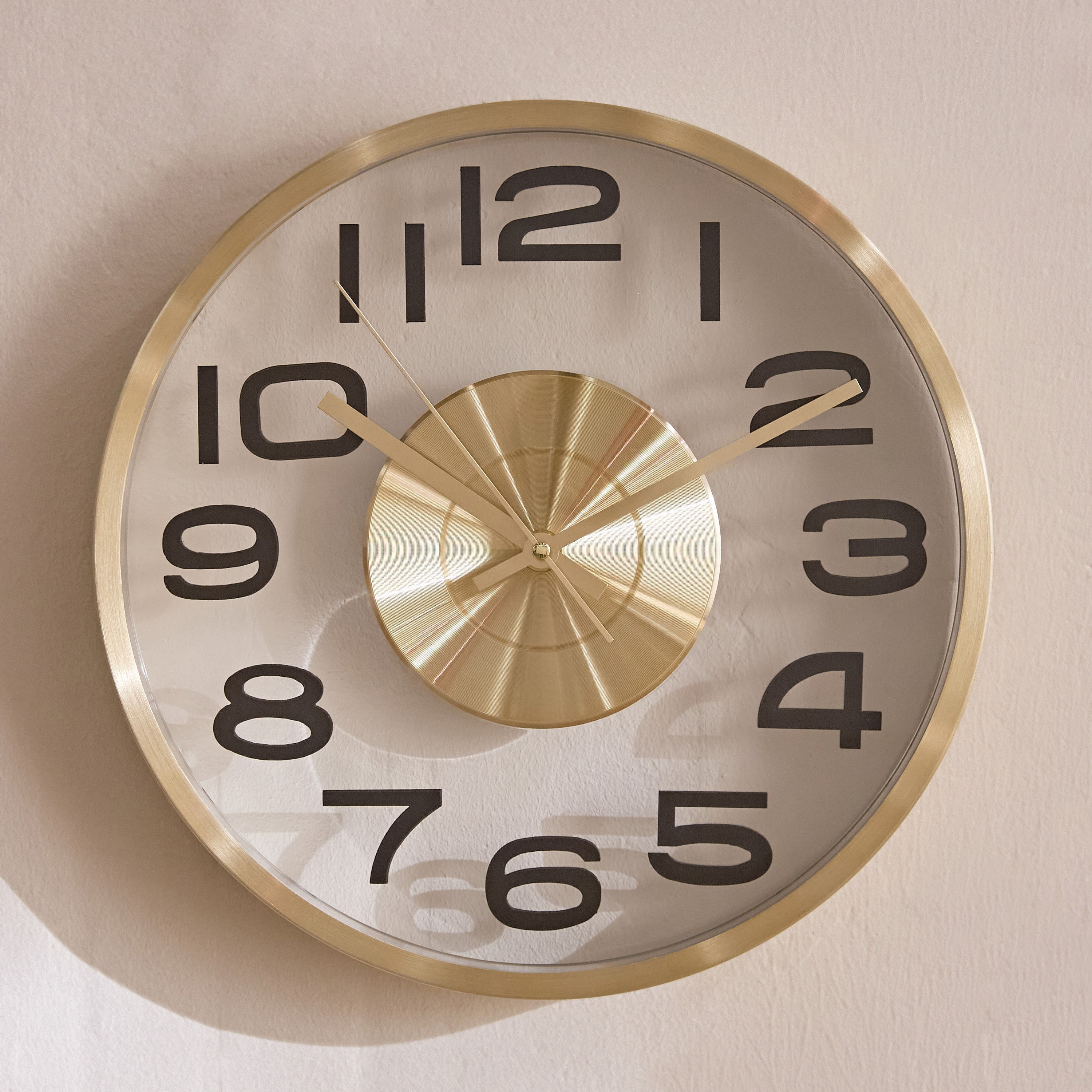 ساعة حائط ألومنيوم من ماسون - 30x4.3 سم-hbxdiningroom-decorandaccessories-clocks-image-2