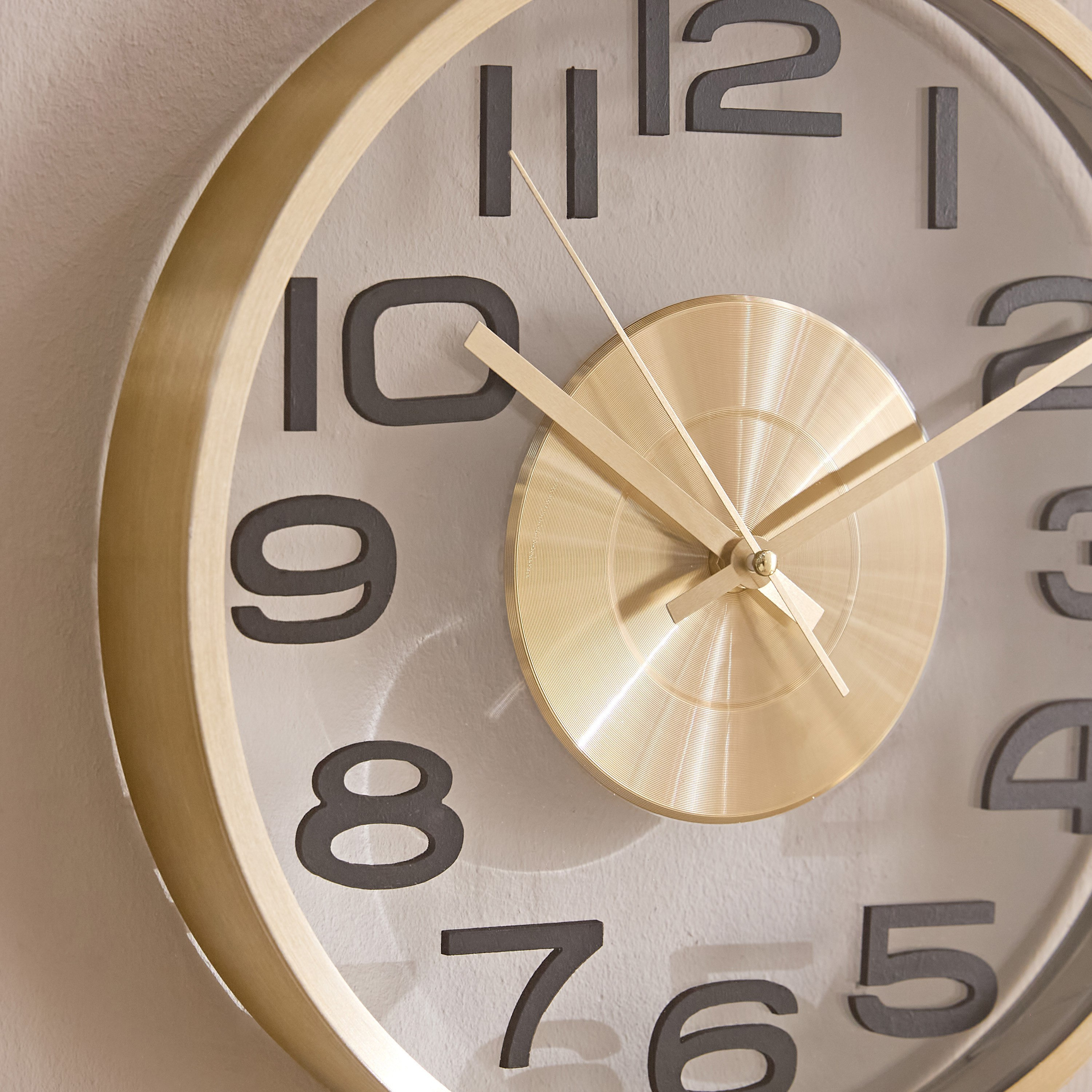 ساعة حائط ألومنيوم من ماسون - 30x4.3 سم-hbxdiningroom-decorandaccessories-clocks-image-3