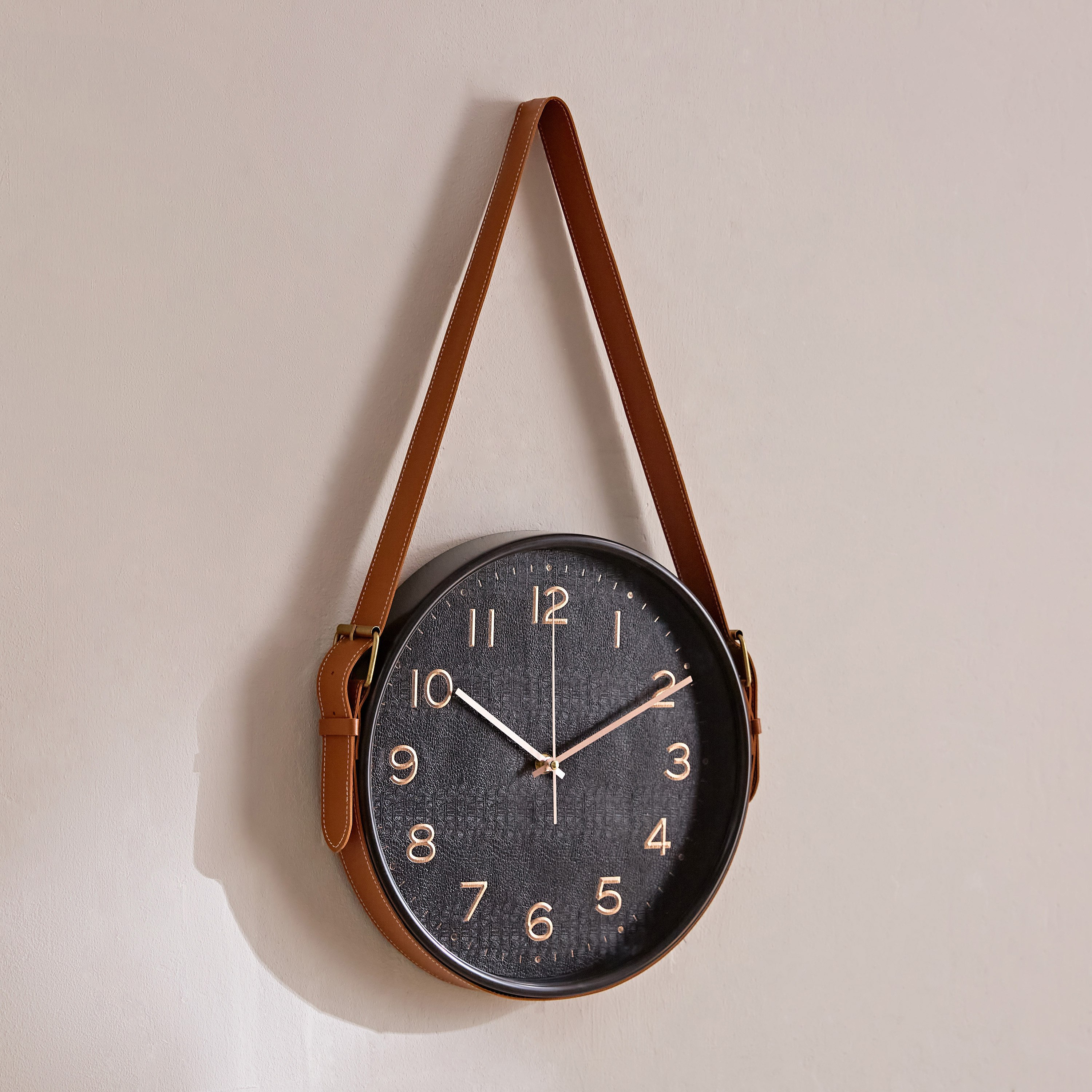 ساعة حائط بحزام من ماسون - 31x4.7x60 سم-hbxdiningroom-decorandaccessories-clocks-image-1
