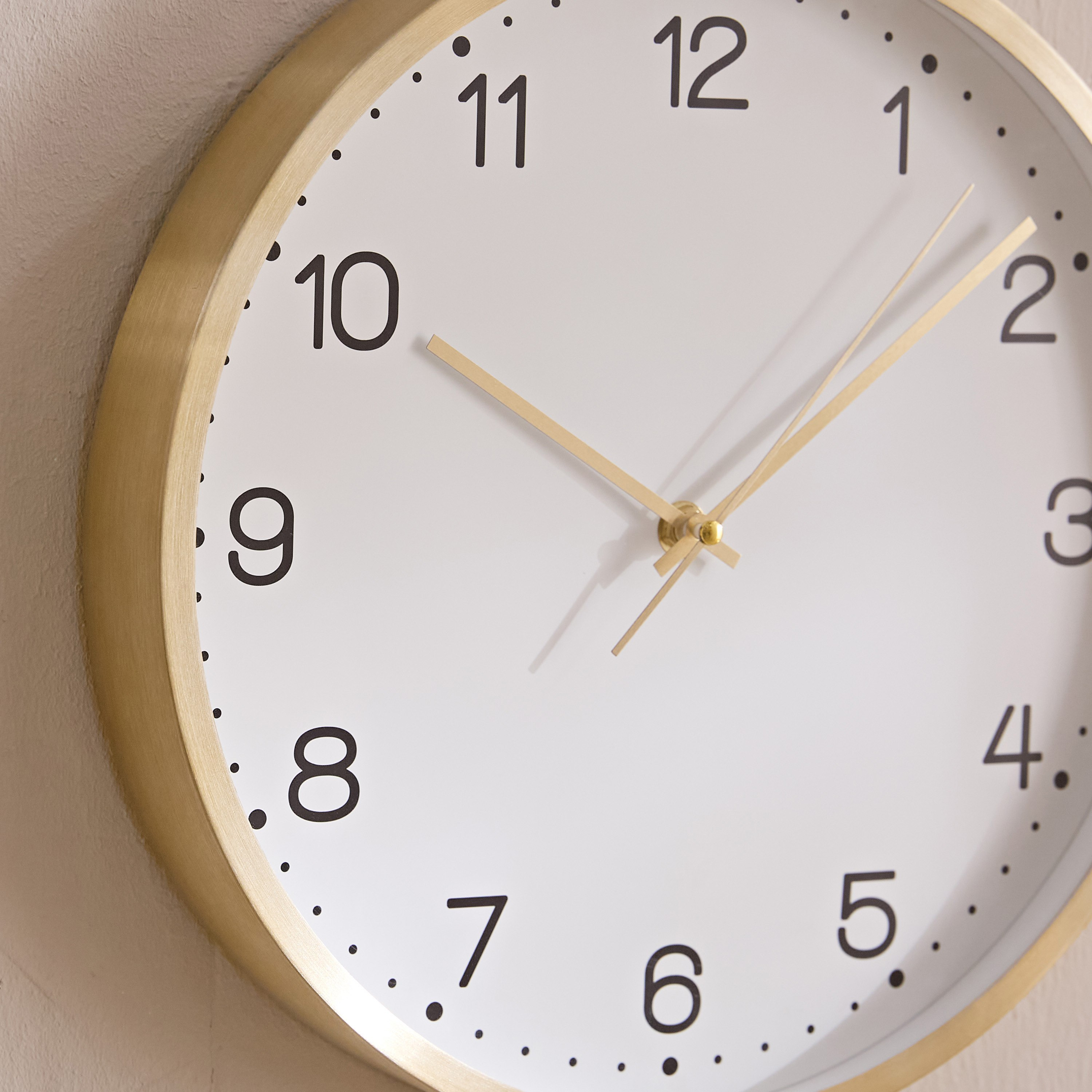 Mason Aluminium Wall Clock with LED Light - 30x4.3 cm-hbxdiningroom-decorandaccessories-clocks-image-3