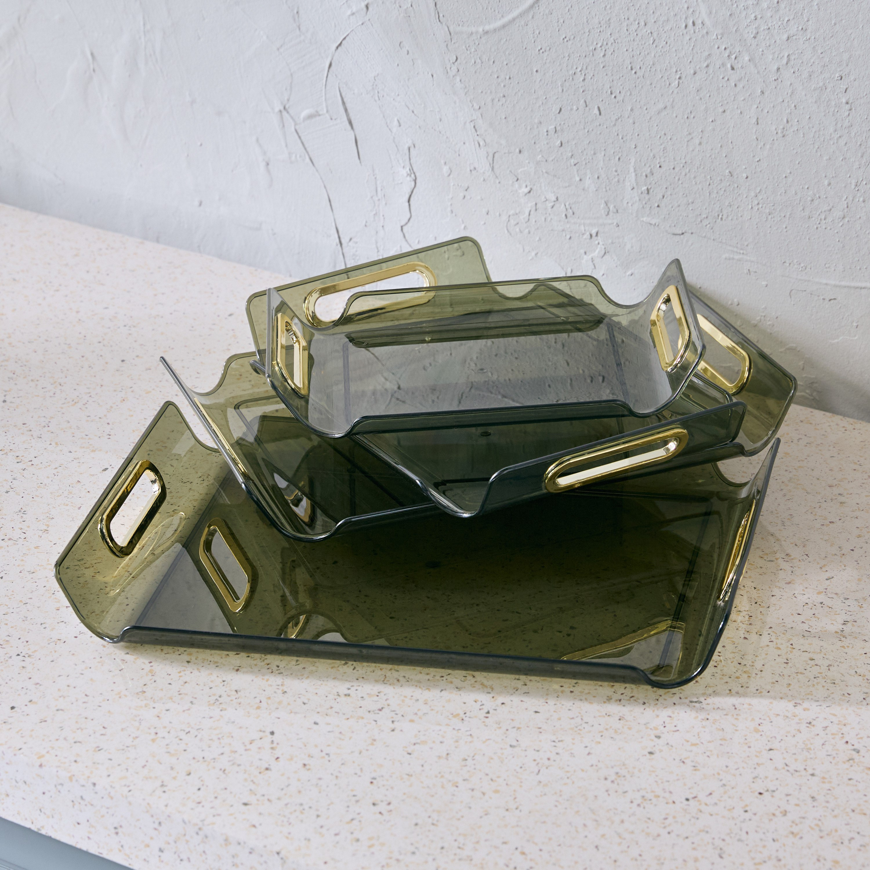 Orion 4-Piece Rectangular Tray Set with Cutout Handle-hbxhomeware-hbxkitchen-image-2
