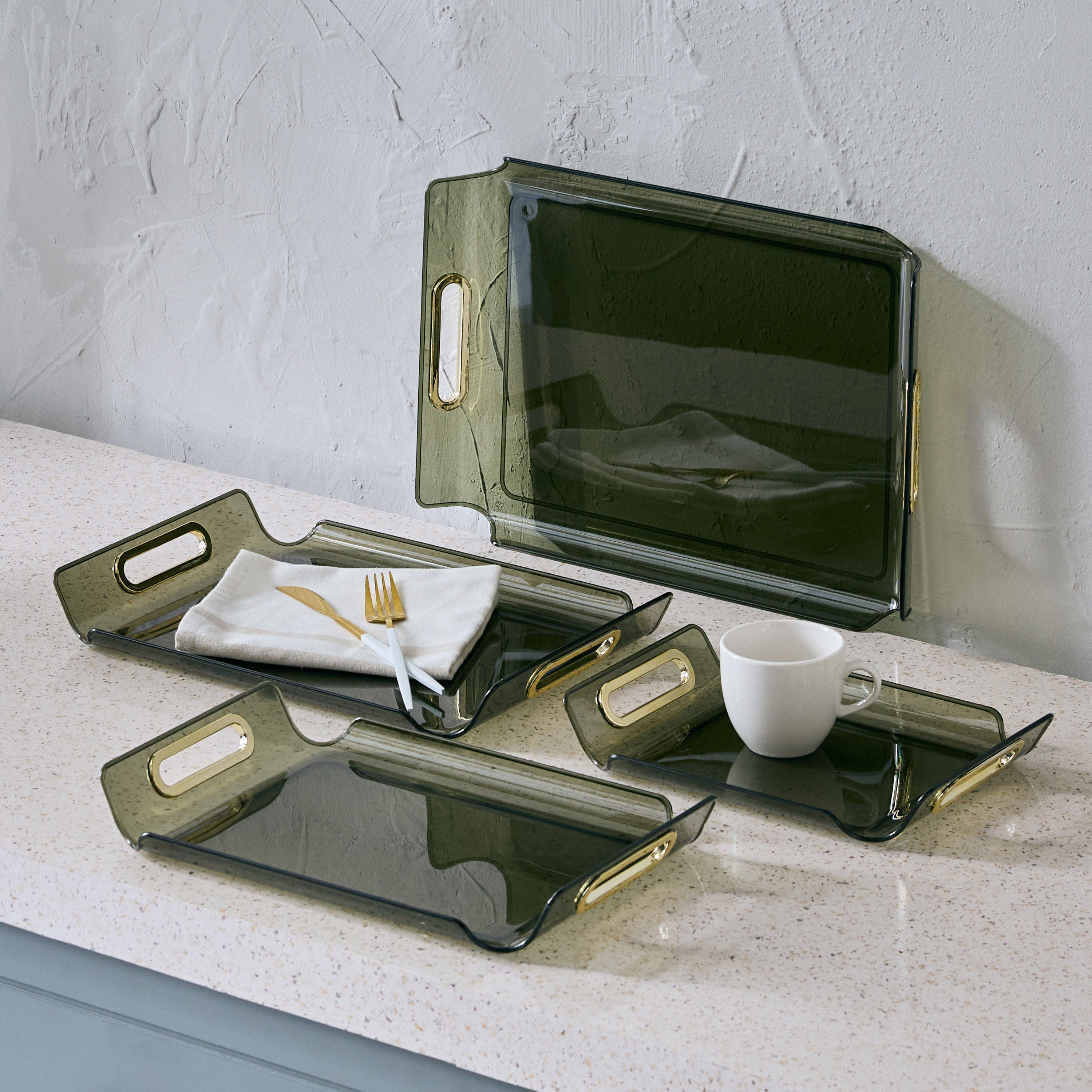Orion 4-Piece Rectangular Tray Set with Cutout Handle-hbxhomeware-hbxkitchen-image-4