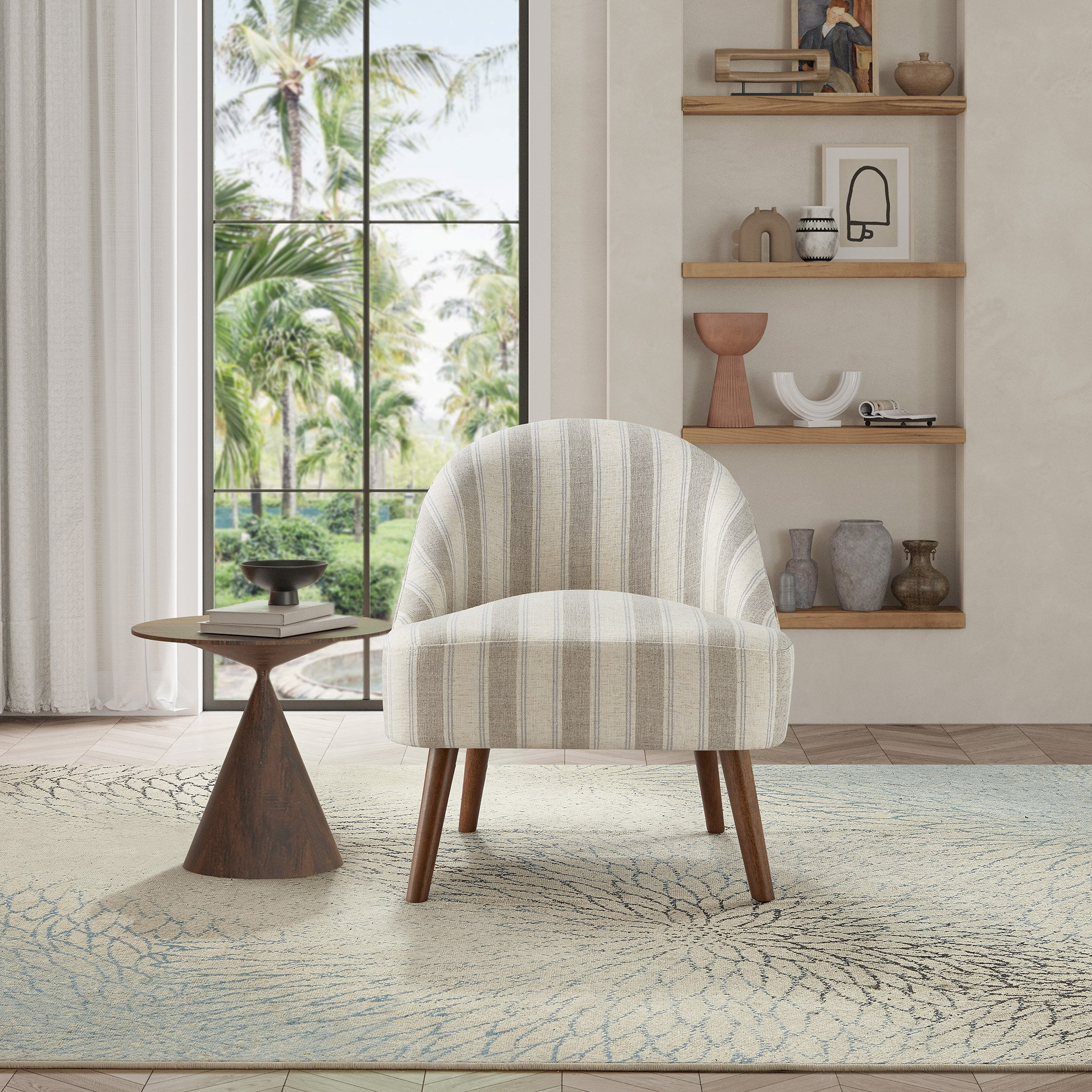كرسي قماش مزين من نورا-hbxlivingroom-sofasandarmchairs-easychairs-image-2