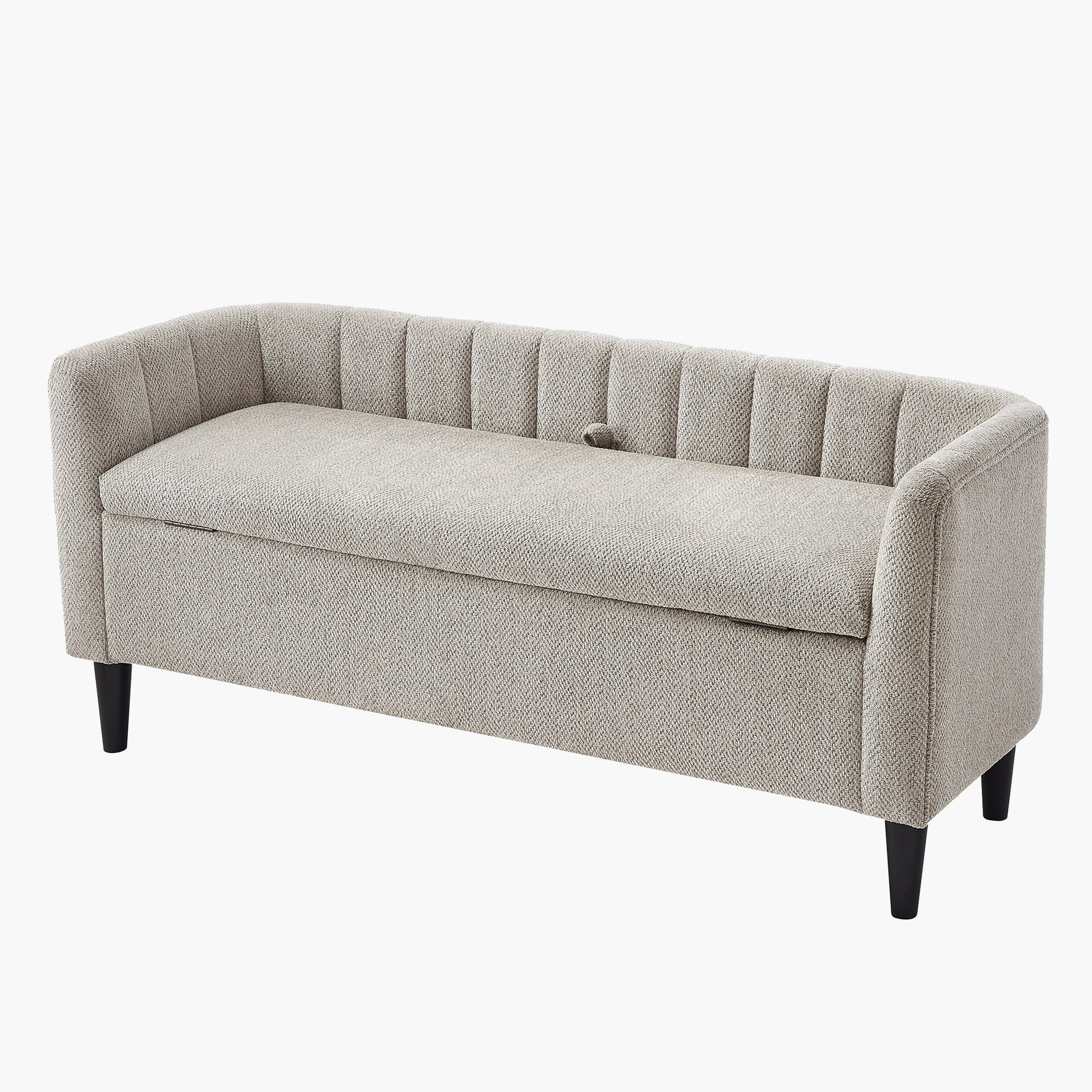 مقعد بنش قماش بمساحة تخزين من إلفيا-hbxfurniture-sofasandarmchairs-benches-image-11