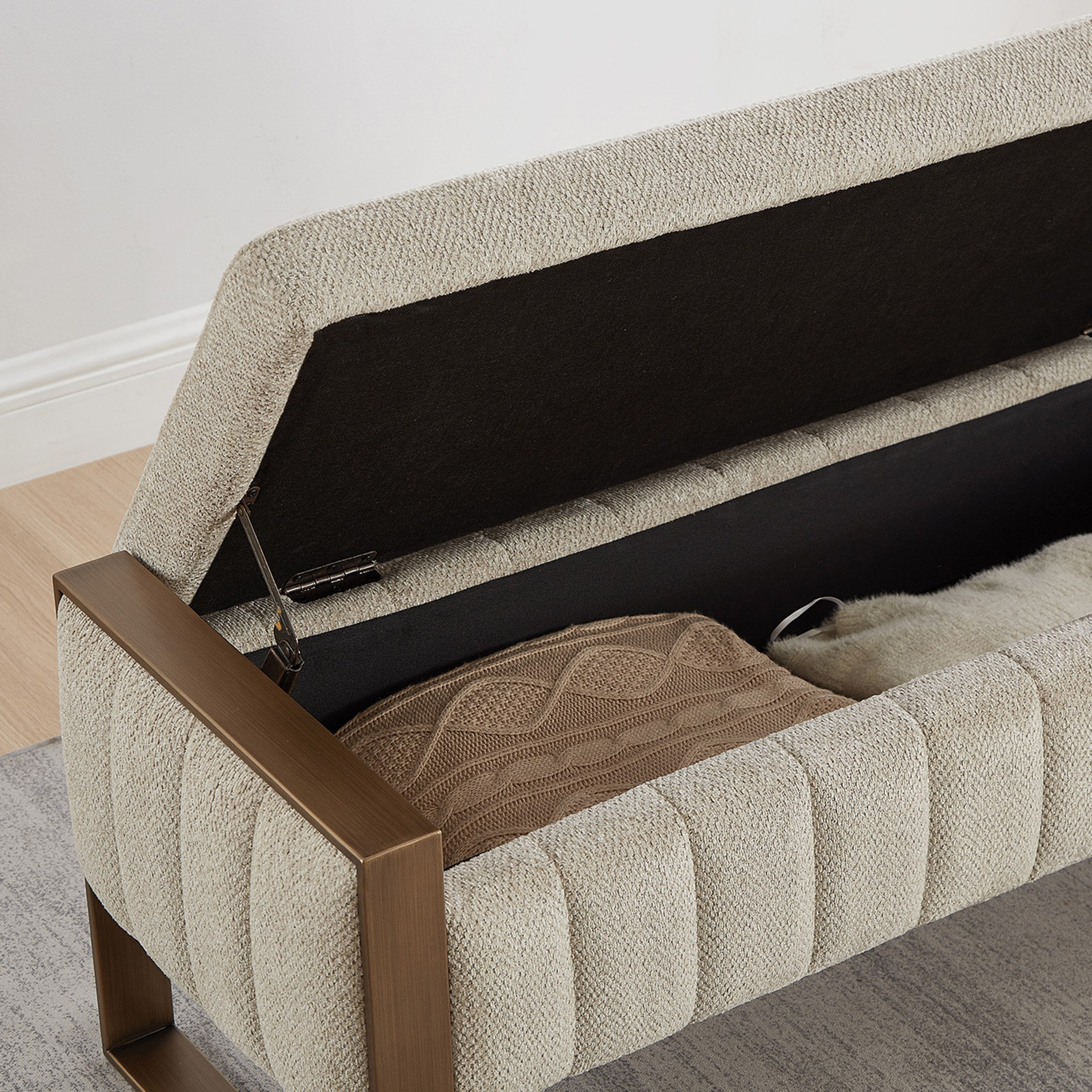 Avalon Fabric Bench with Storage-hbxfurniture-sofasandarmchairs-benches-image-7