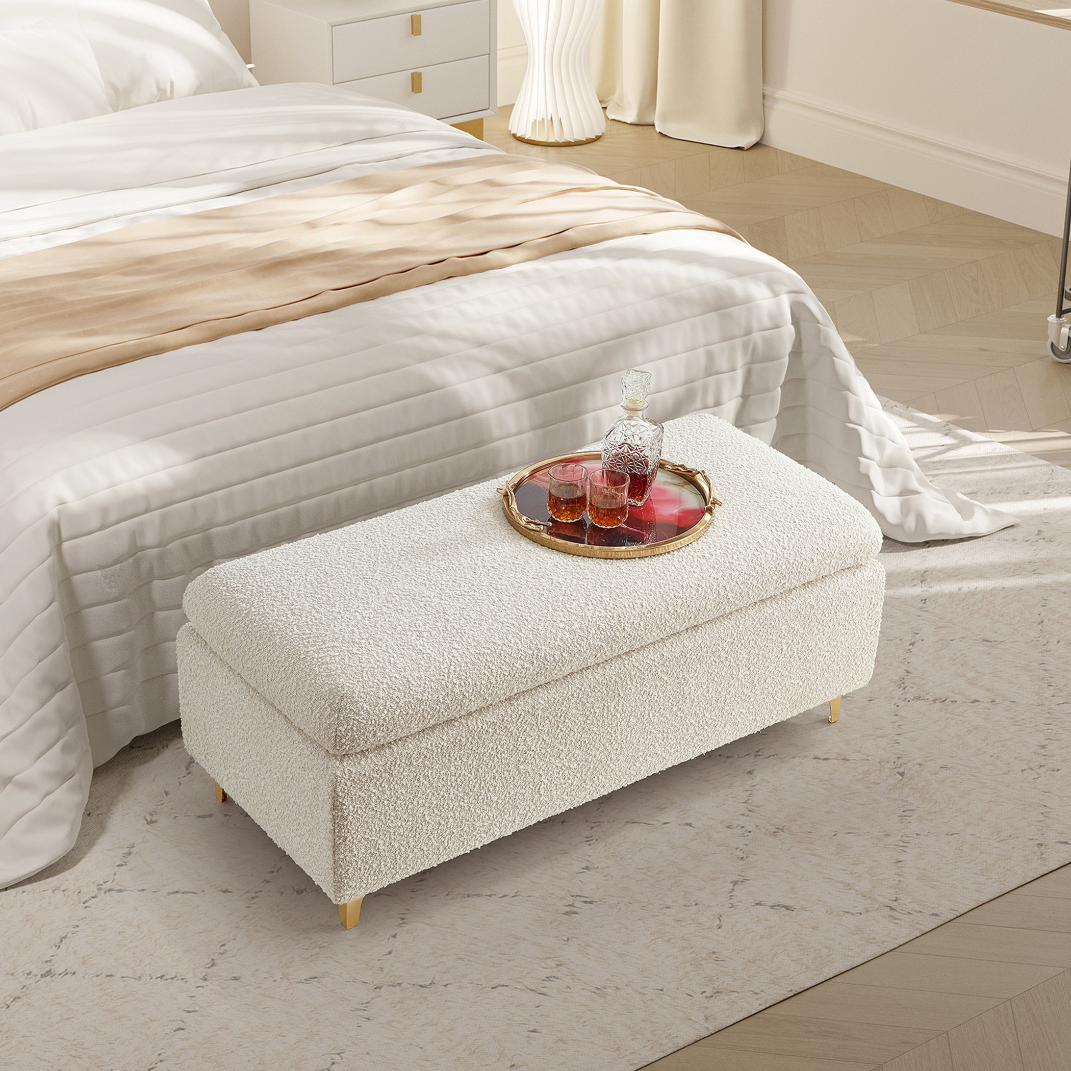 مقعد بنش قماشي من كالوس-hbxfurniture-sofasandarmchairs-benches-image-3