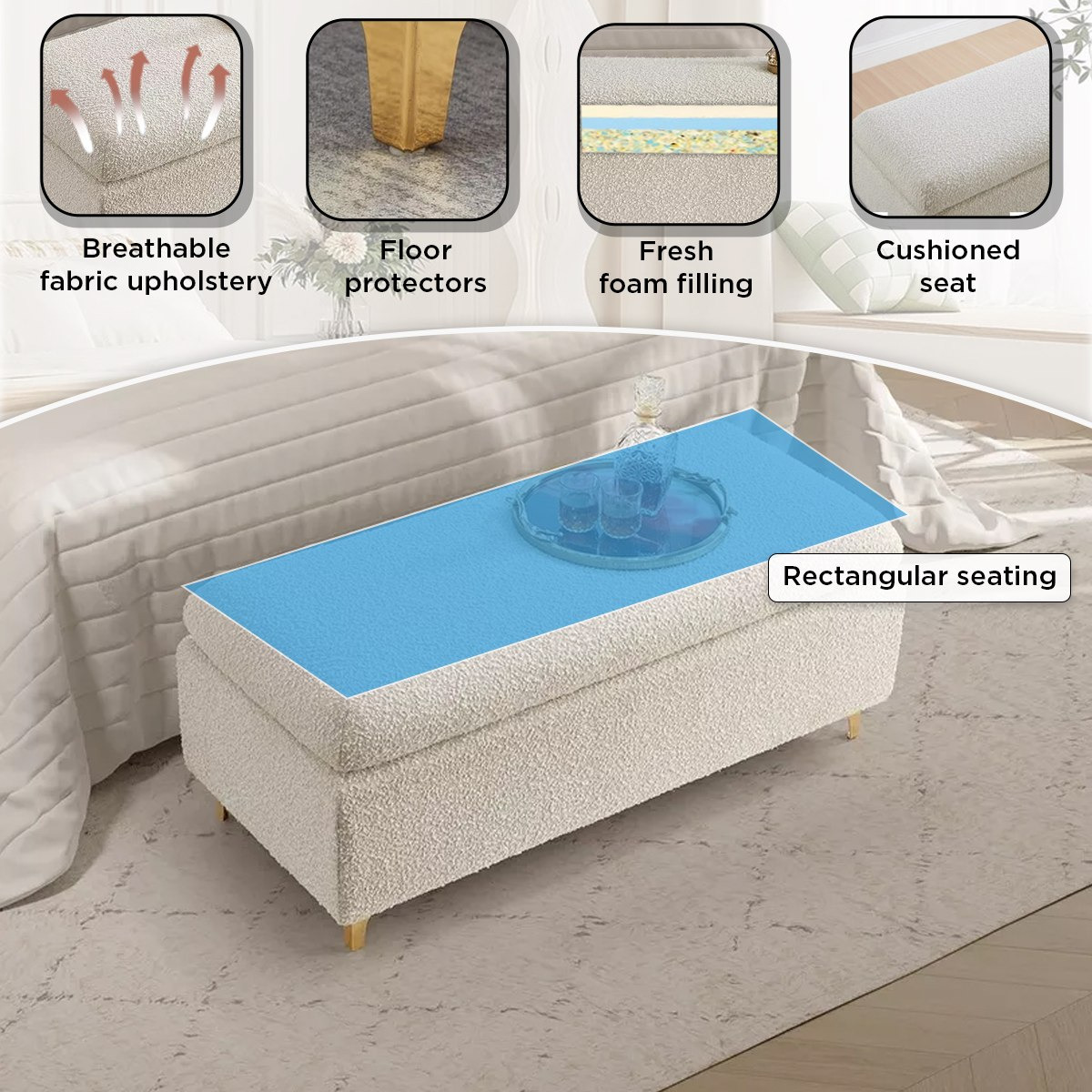 مقعد بنش قماشي من كالوس-hbxfurniture-sofasandarmchairs-benches-image-5