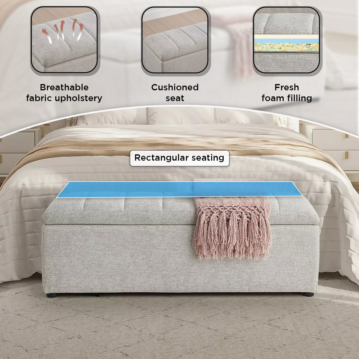 مقعد بنش قماش بمساحة تخزين من أورلين-hbxfurniture-sofasandarmchairs-benches-image-6