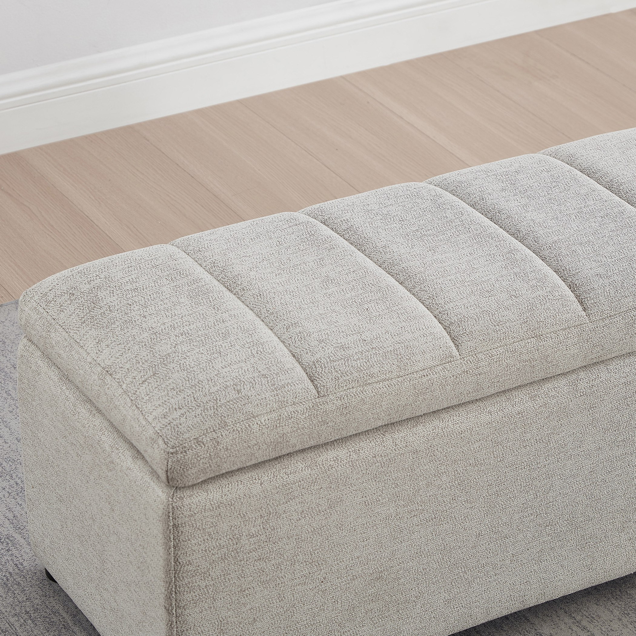 مقعد بنش قماش بمساحة تخزين من أورلين-hbxfurniture-sofasandarmchairs-benches-image-3