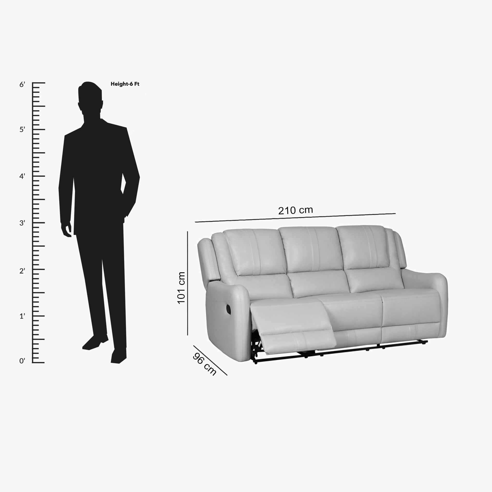 كنبة استرخاء قماش 3 مقاعد من جوردن-hbxfurniture-sofasandarmchairs-reclinersofas-image-9