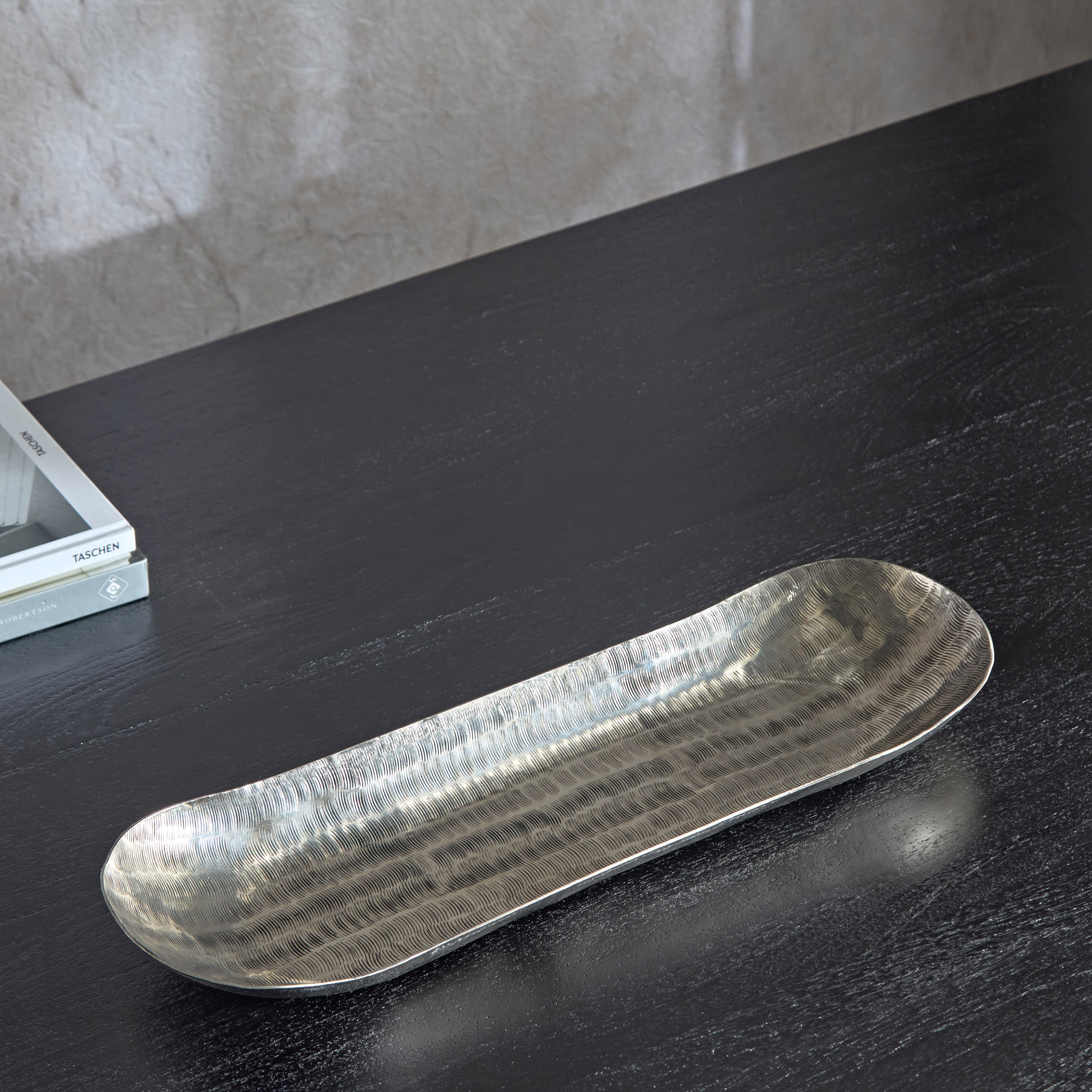 صحن طويل مطروق بيضاوي من الألومنيوم من ليت - 50x15x5 سم-PROMO_HB_AE_B1G1_250925-image-2
