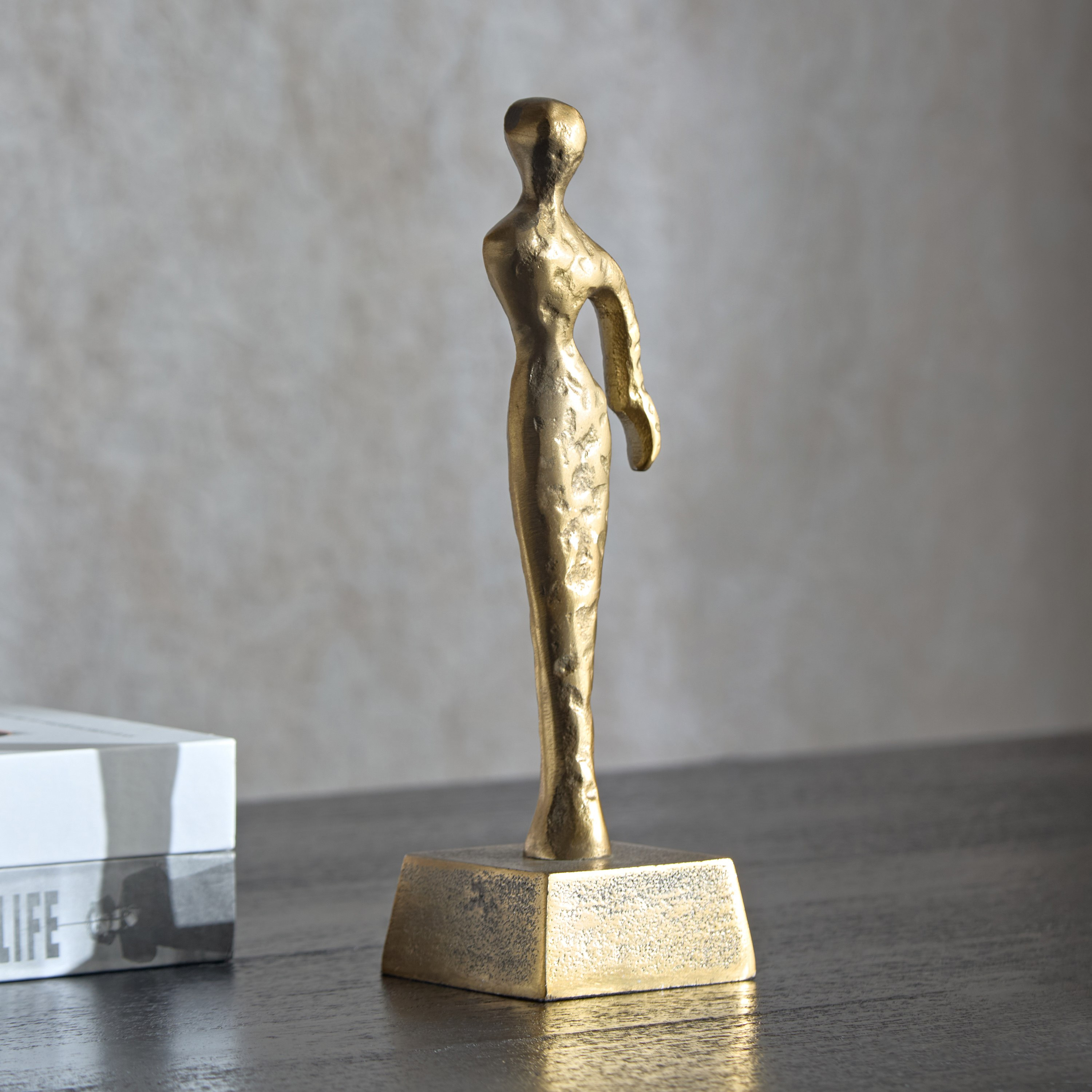Litt Antique Aluminium Figurine - 7x7x24 cm-hbxhomeware-homedecor-figurinesandornaments-image-1
