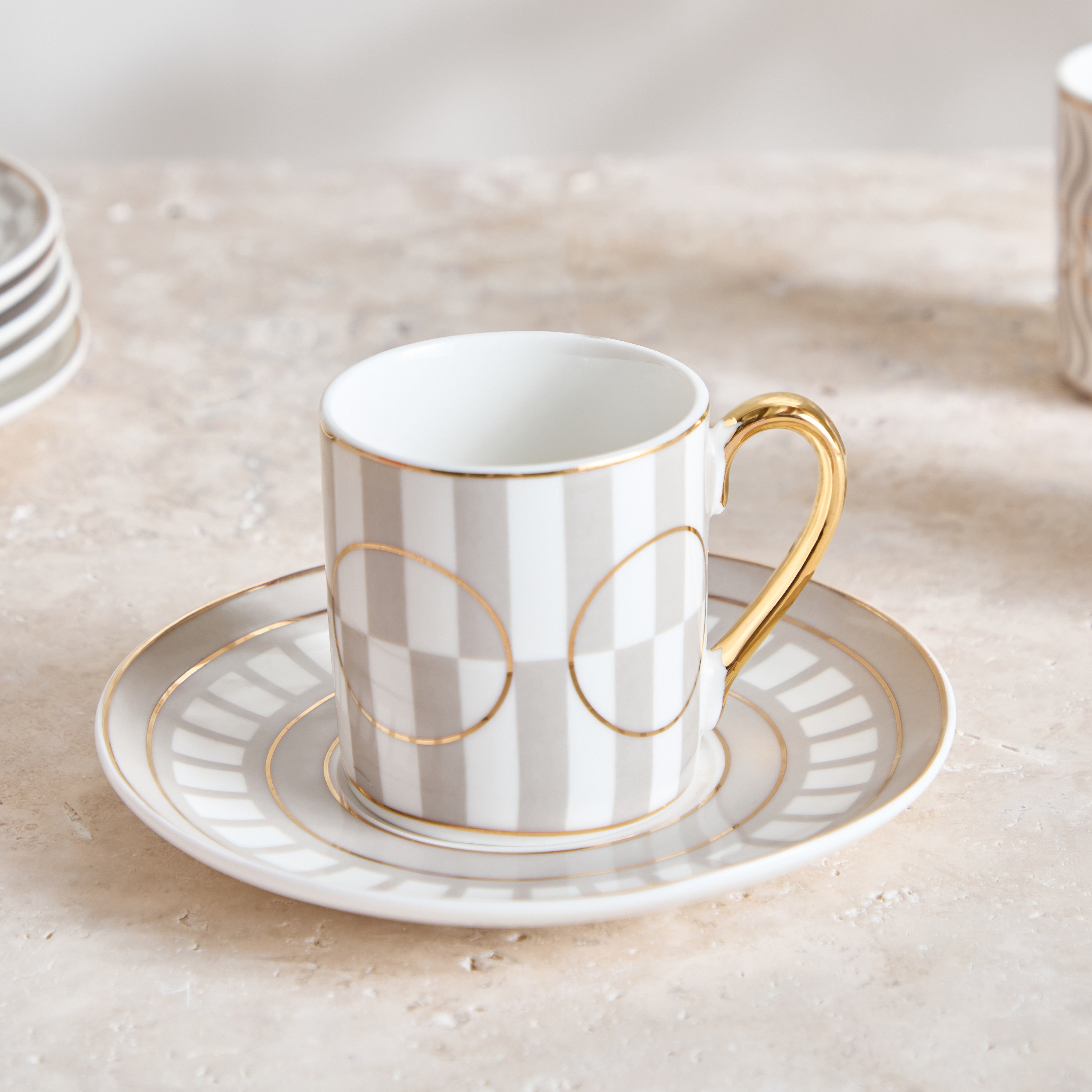 طقم فناجين إسبريسو وصحون 12 قطعة من كيري - 80 مل-hbxhomeware-hbxkitchen-image-3