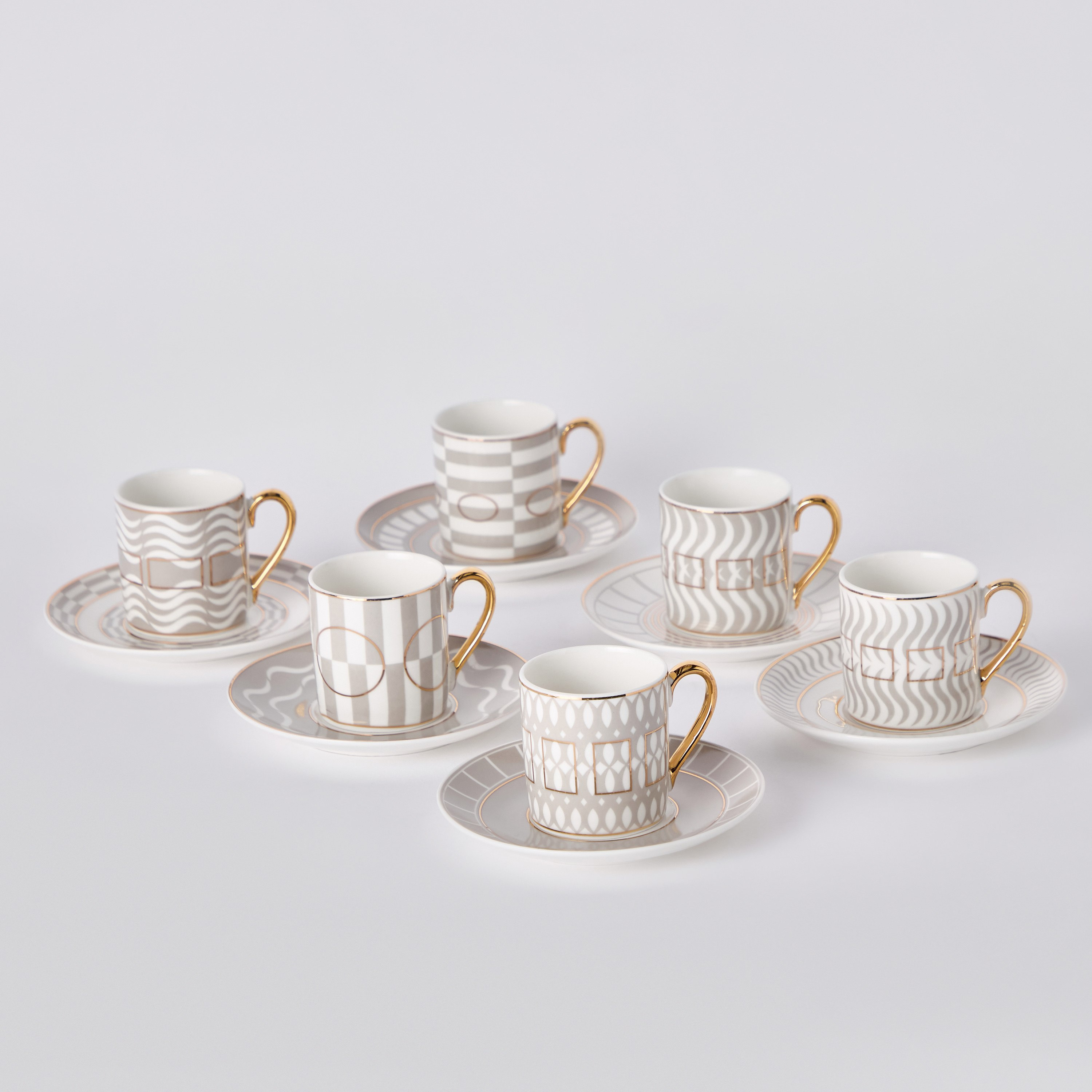 طقم فناجين إسبريسو وصحون 12 قطعة من كيري - 80 مل-hbxhomeware-hbxkitchen-image-5