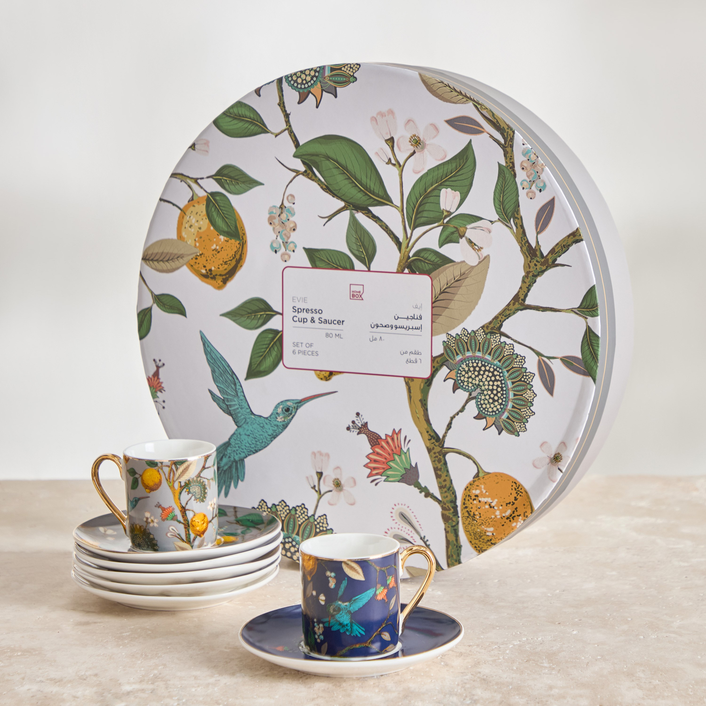 Evie 12-Piece Espresso Cup and Saucer Set - 80 ml-hbxhomeware-hbxkitchen-image-6
