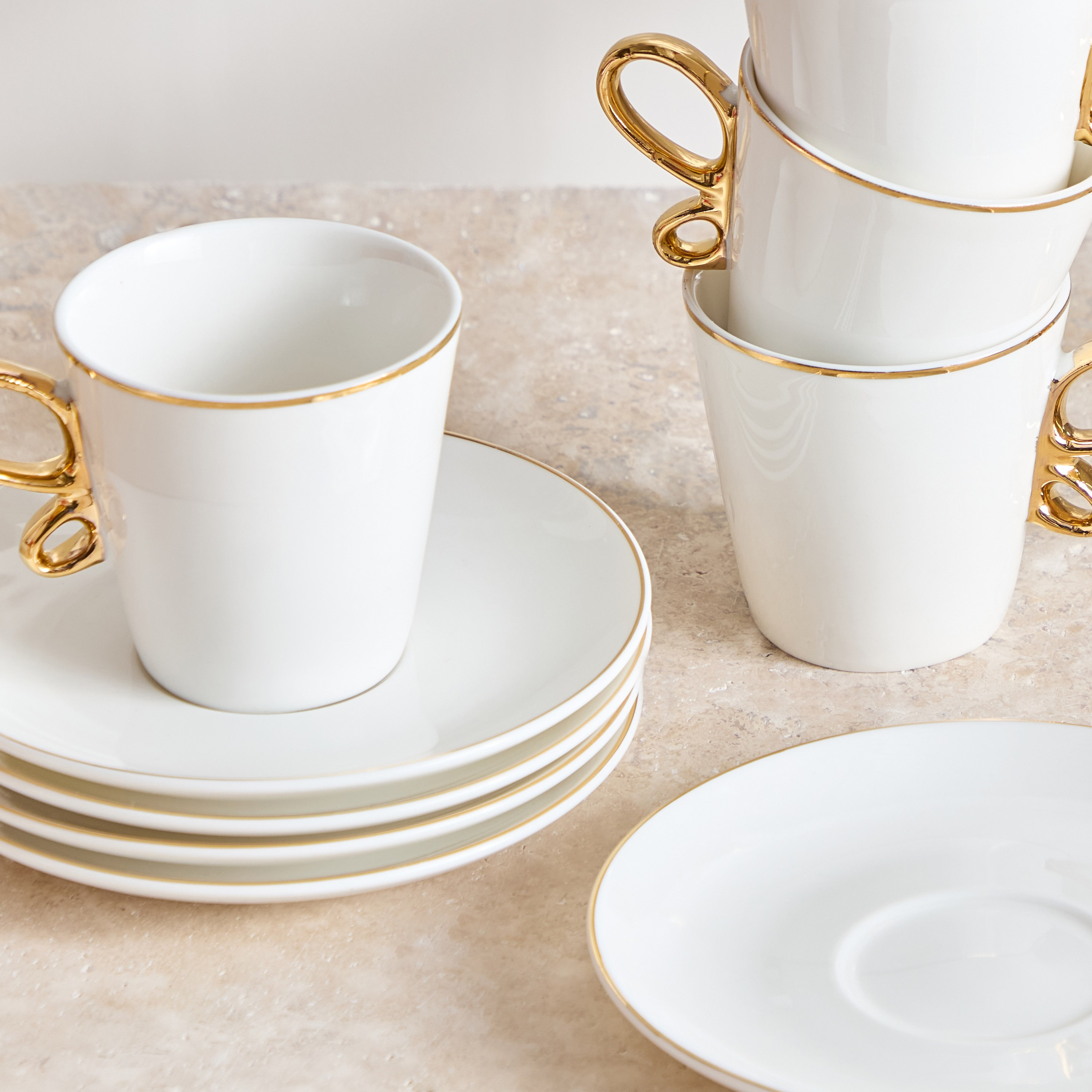 طقم فناجين إسبريسو وصحون 12 قطعة من ديف - 90 مل-hbxhomeware-hbxkitchen-image-2