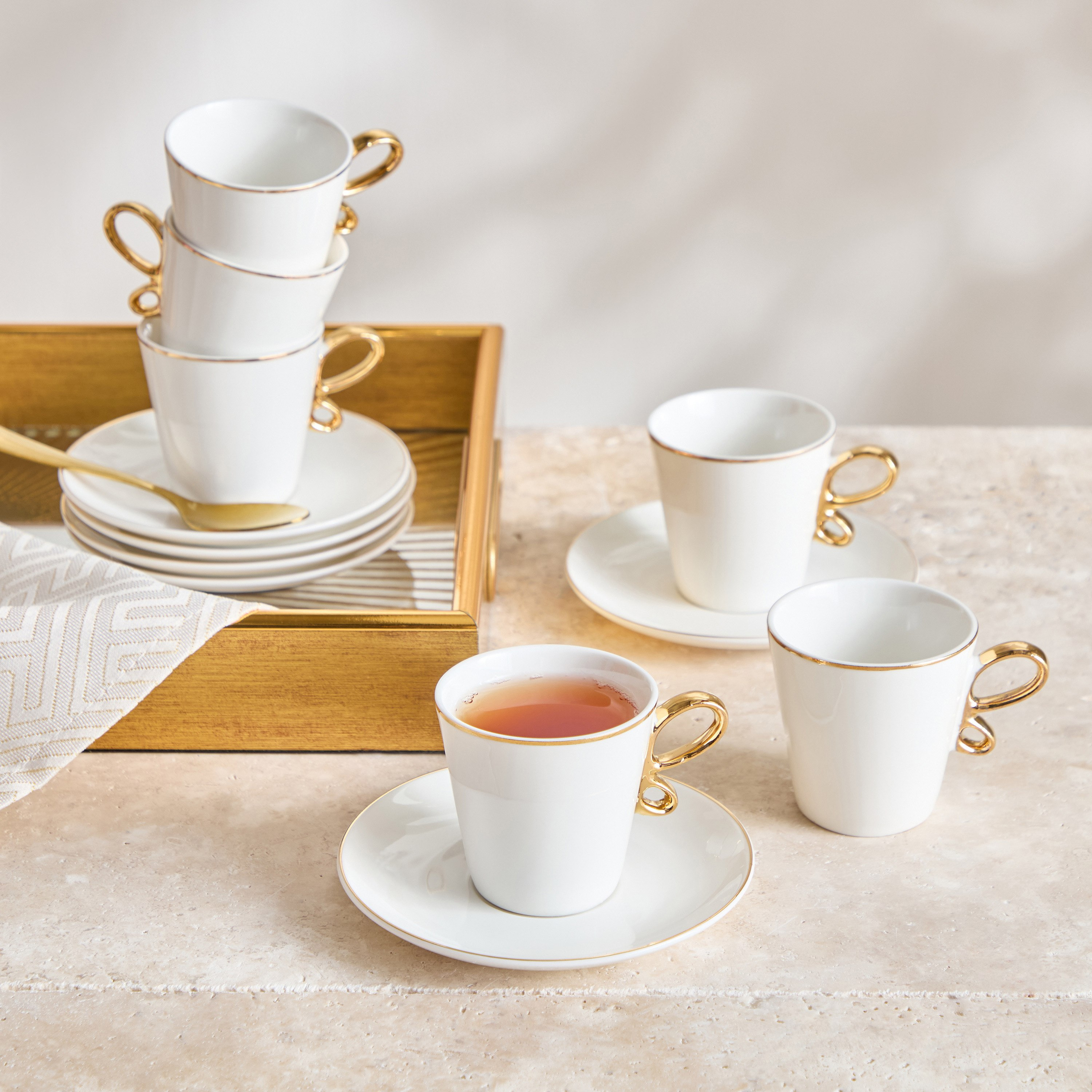طقم فناجين إسبريسو وصحون 12 قطعة من ديف - 90 مل-hbxhomeware-hbxkitchen-image-4