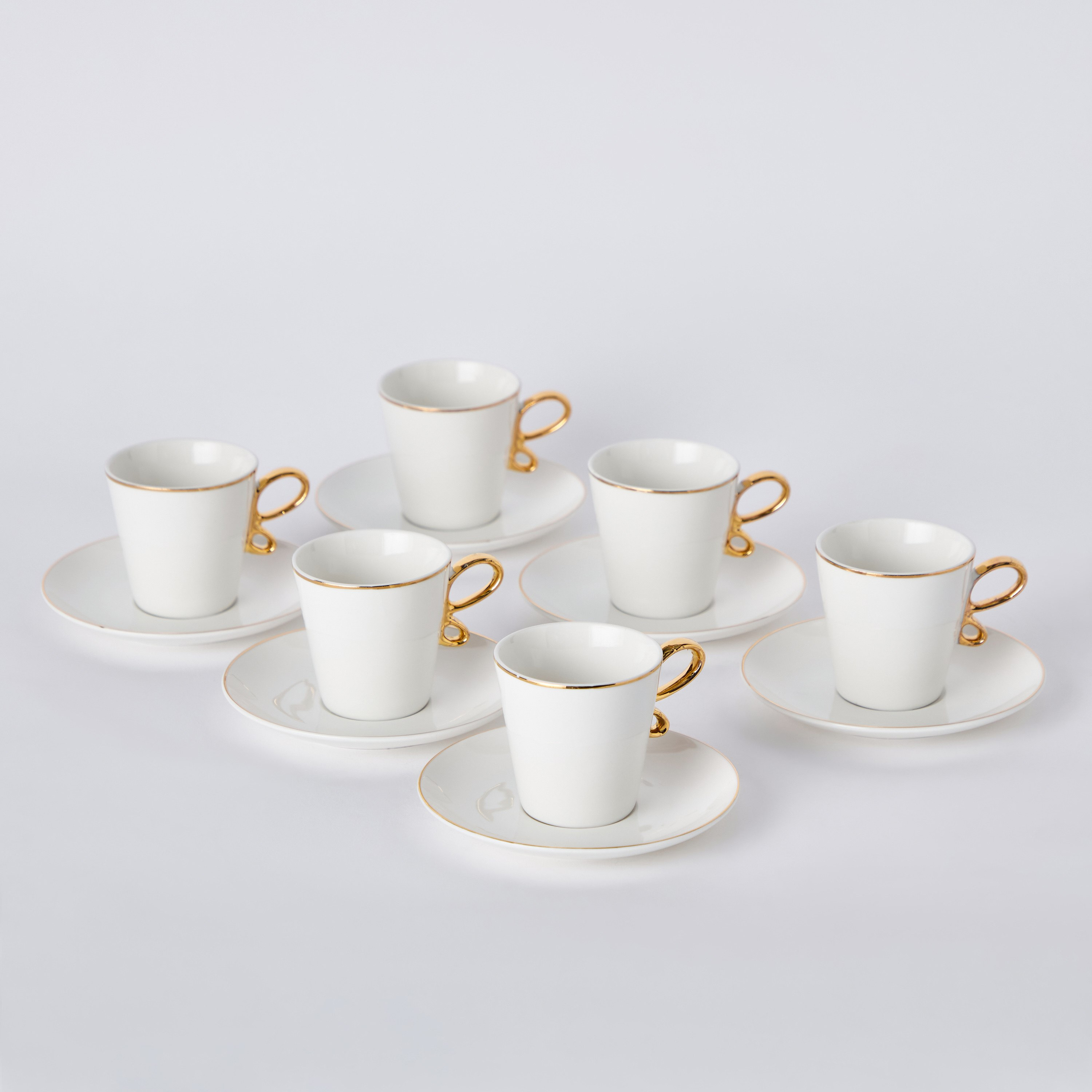 طقم فناجين إسبريسو وصحون 12 قطعة من ديف - 90 مل-hbxhomeware-hbxkitchen-image-5