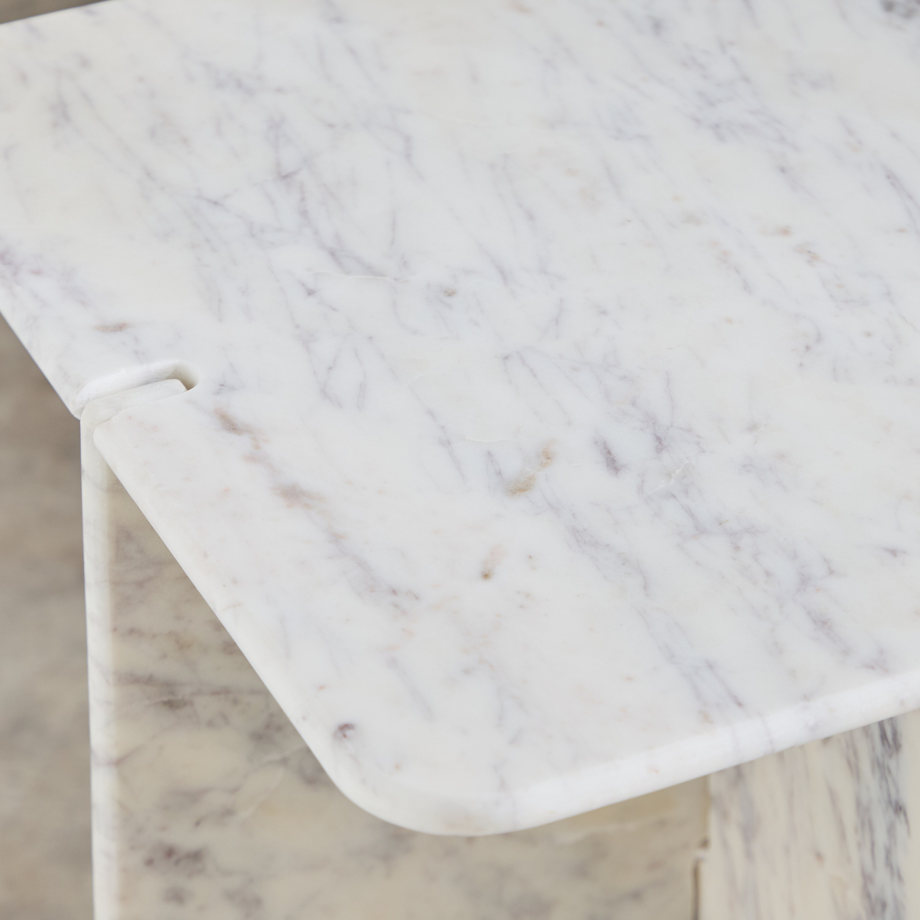 Vendra Viola Genuine Marble End Table-hbxfurniture-livingroom-endtables-image-3