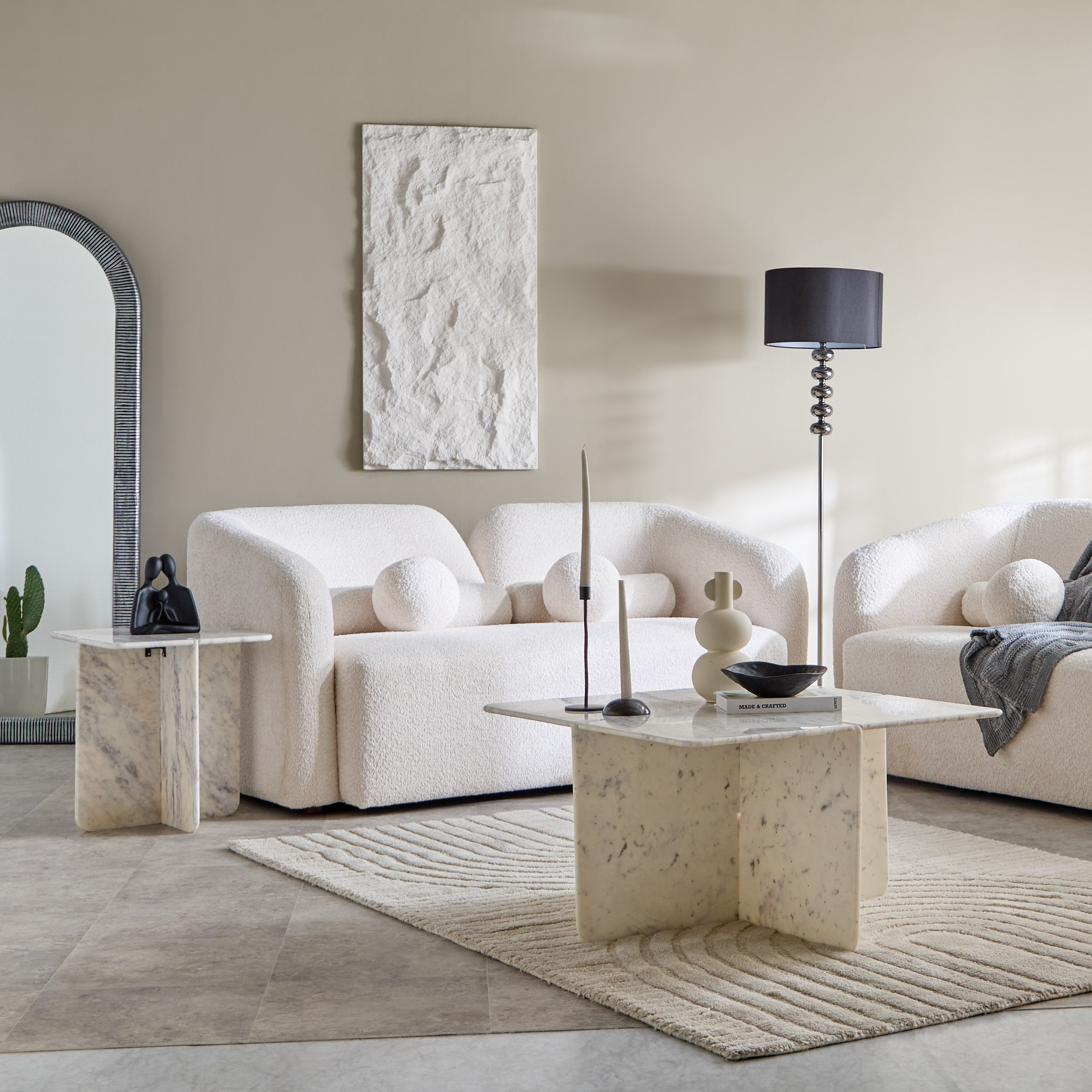 Vendra Viola Genuine Marble End Table-hbxfurniture-livingroom-endtables-image-7