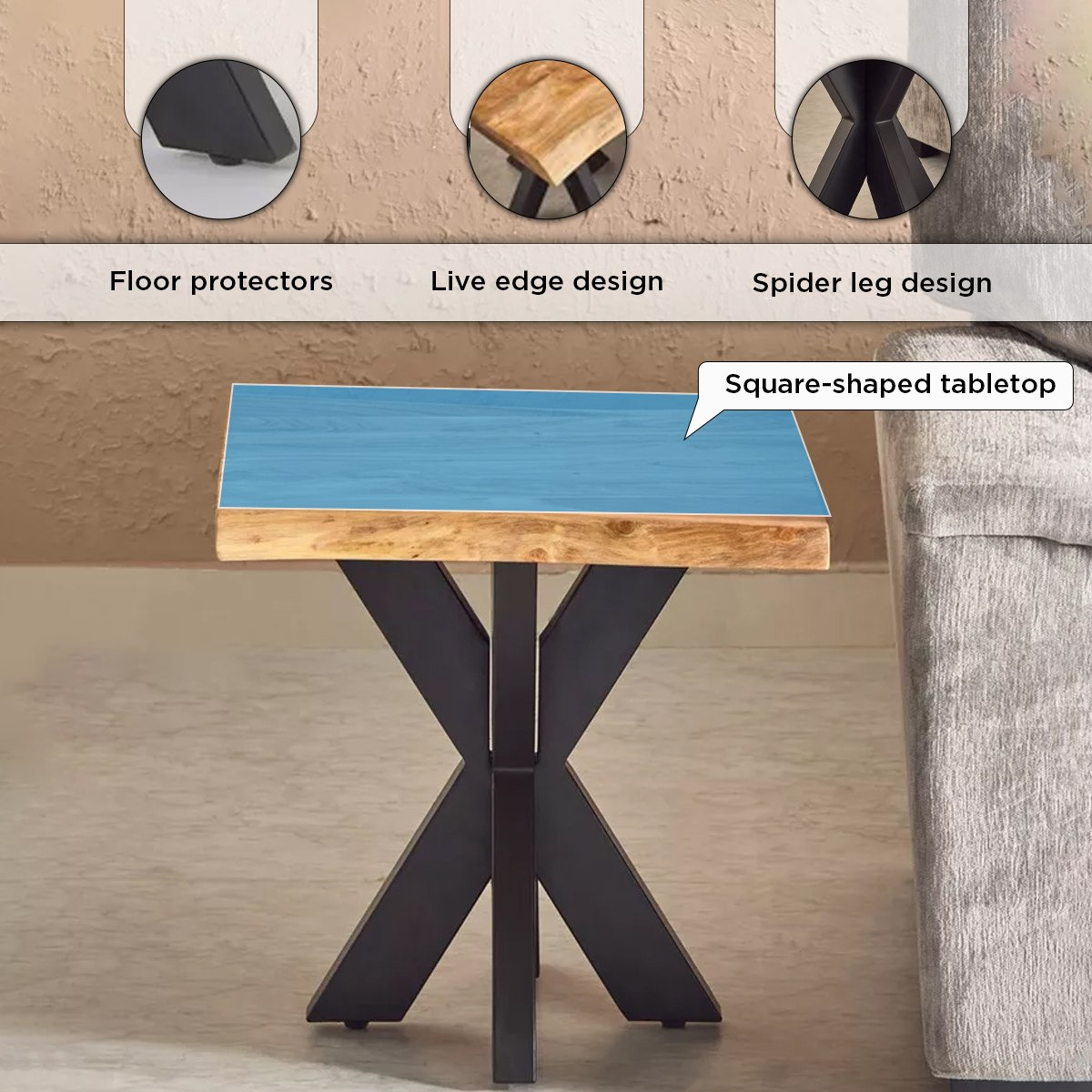 طاولة جانبية من الخشب الصلب - كليفتون من فيندرا-hbxfurniture-livingroom-endtables-image-5