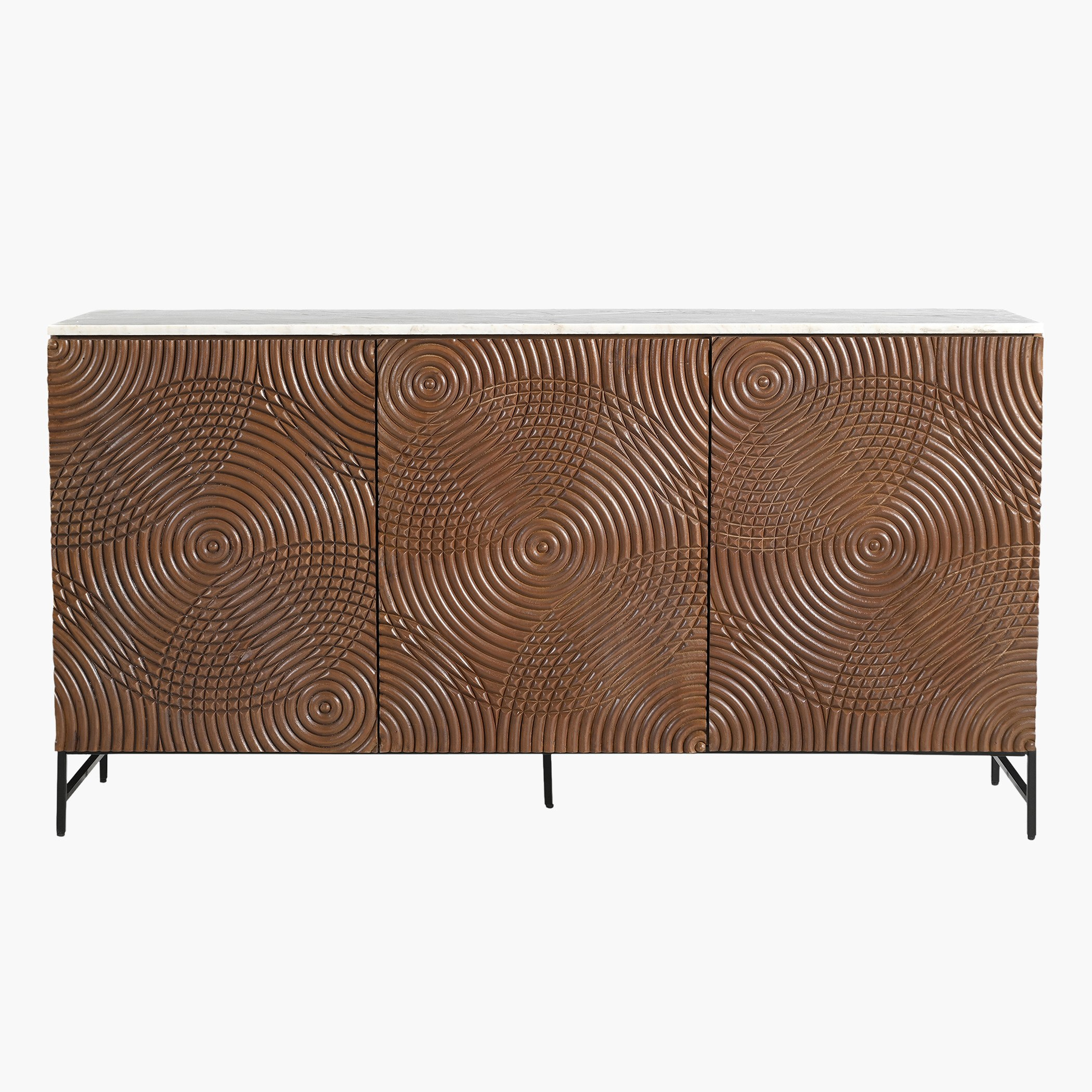 بوفيه جانبي بسطح رخام 1.6 متر من إنجريف-hbxfurniture-diningroom-buffetsandsideboards-image-1