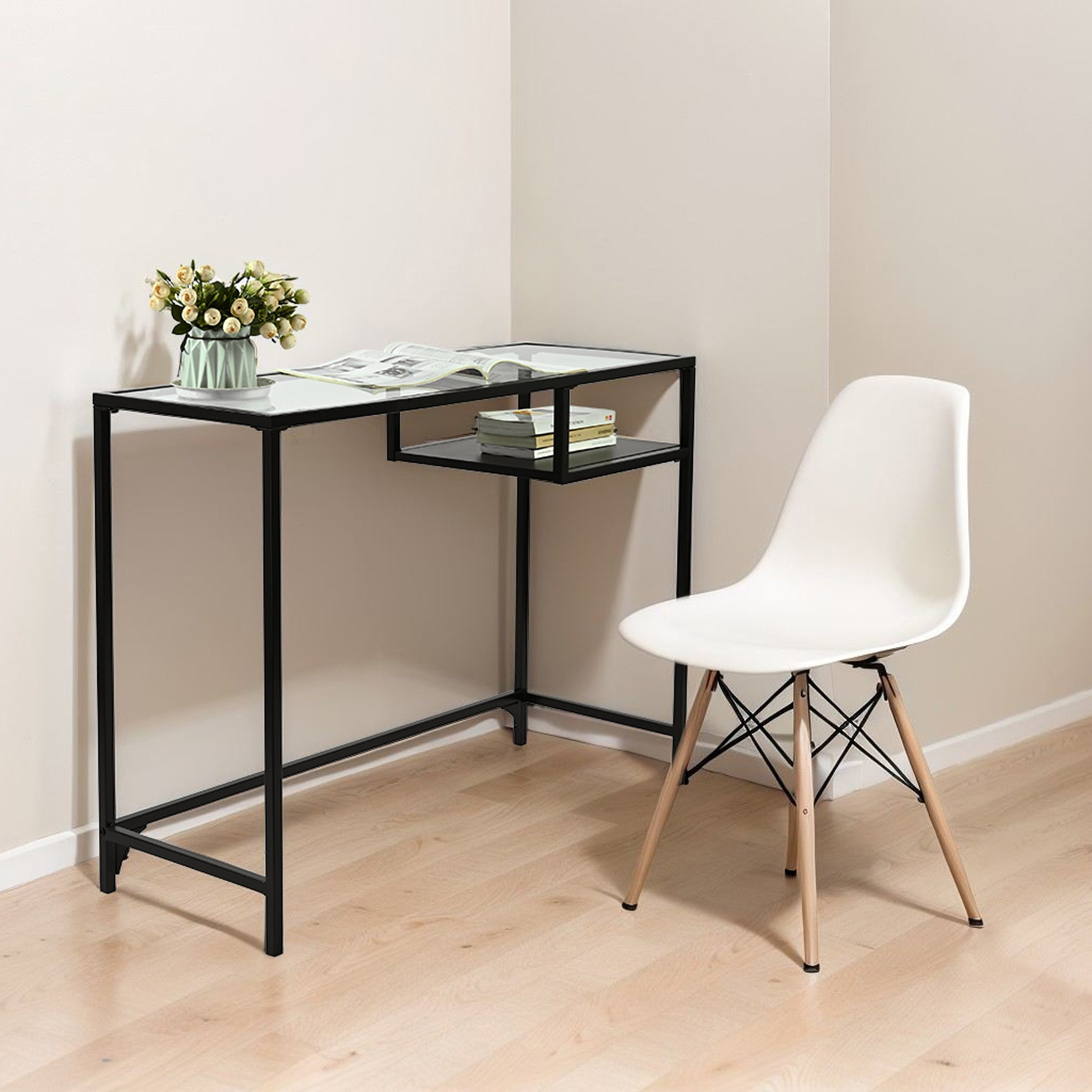 Movo Arc/Ory Glass Top Study Desk-hbxfurniture-office-desks-image-2