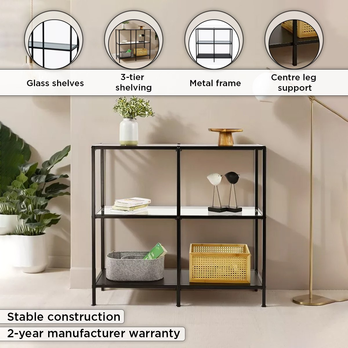 وحدة رفوف مستوى واحد آرك/أوري من موڤو-hbxfurniture-office-bookcases-image-4