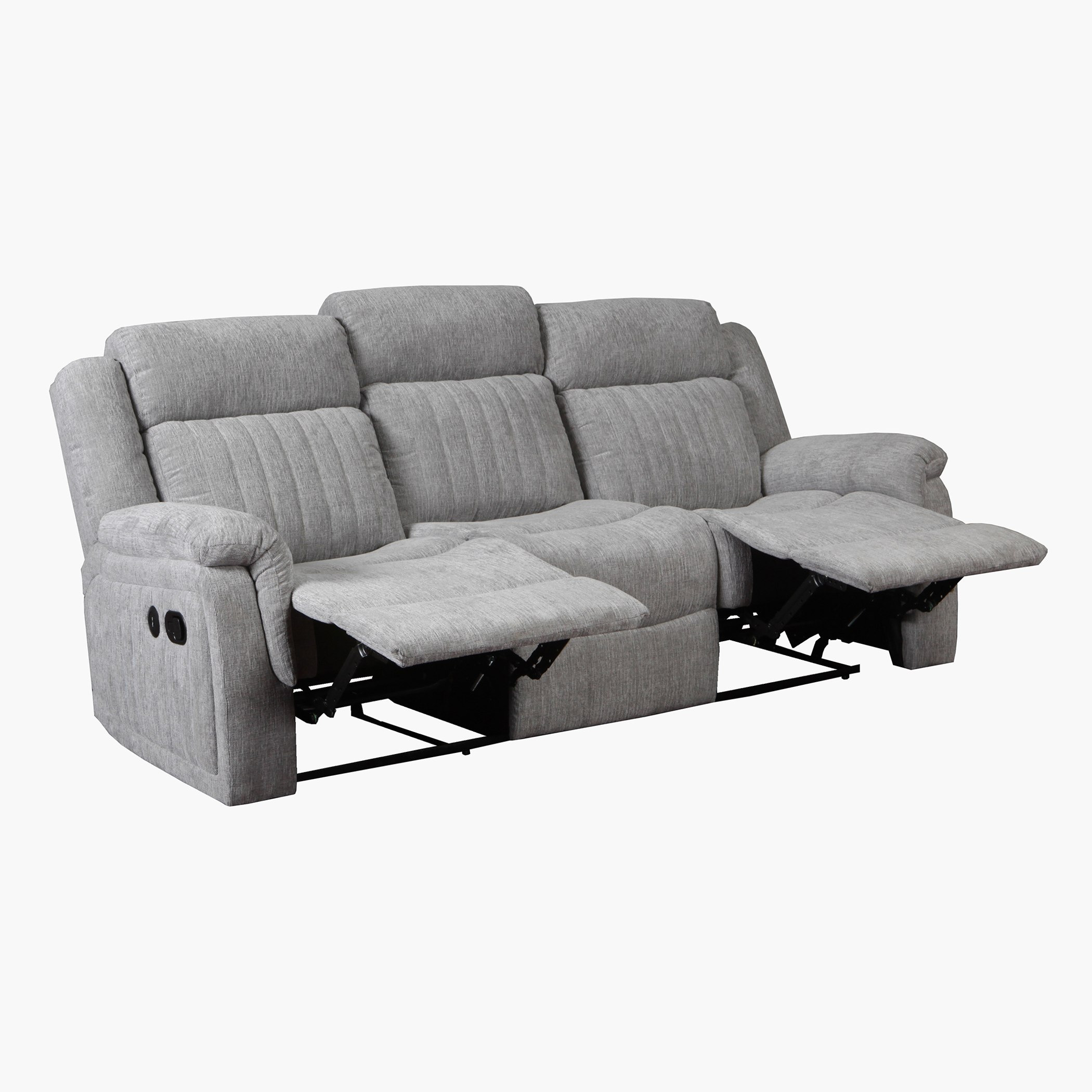 Griffen 3-Seater Recliner Fabric Sofa with USB-hbxfurniture-sofasandarmchairs-reclinersofas-image-7