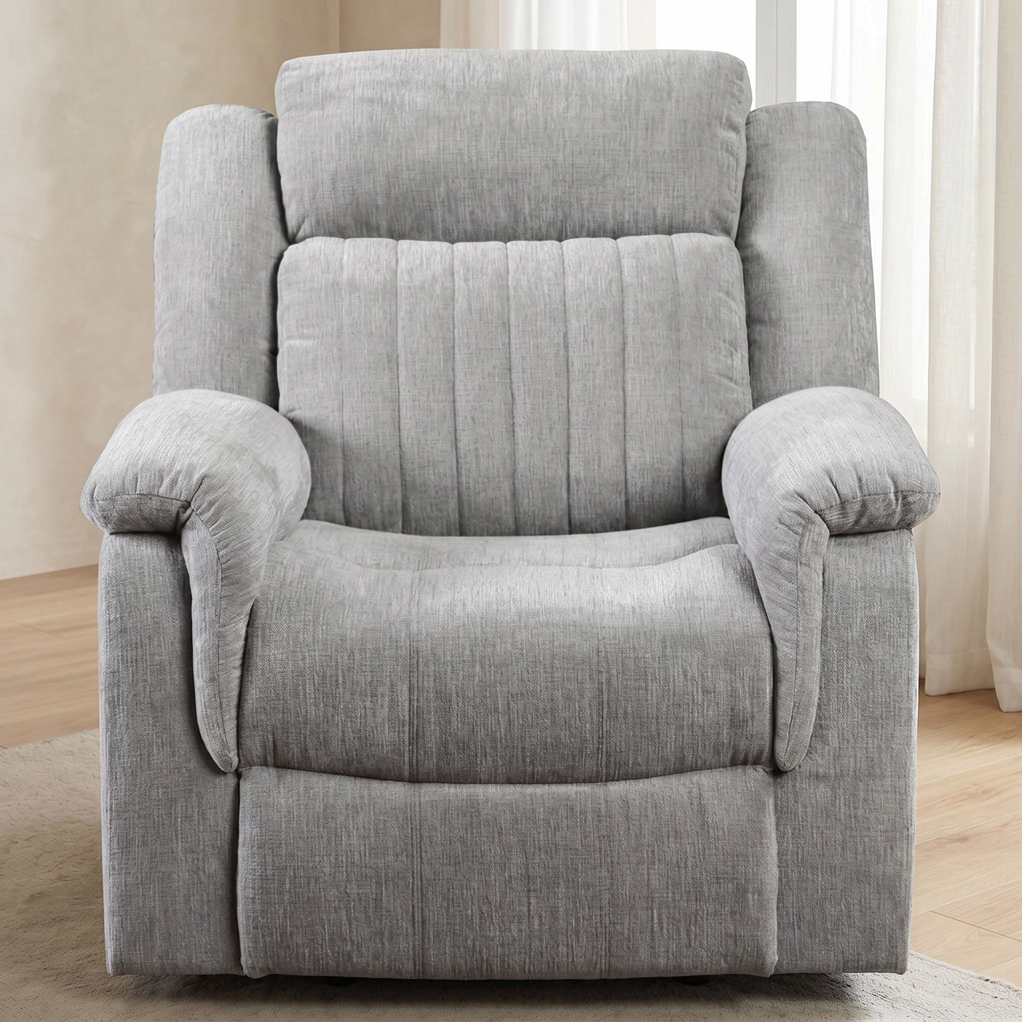 Griffen 1-Seater Recliner Fabric Sofa-hbxfurniture-sofasandarmchairs-reclinersofas-image-7