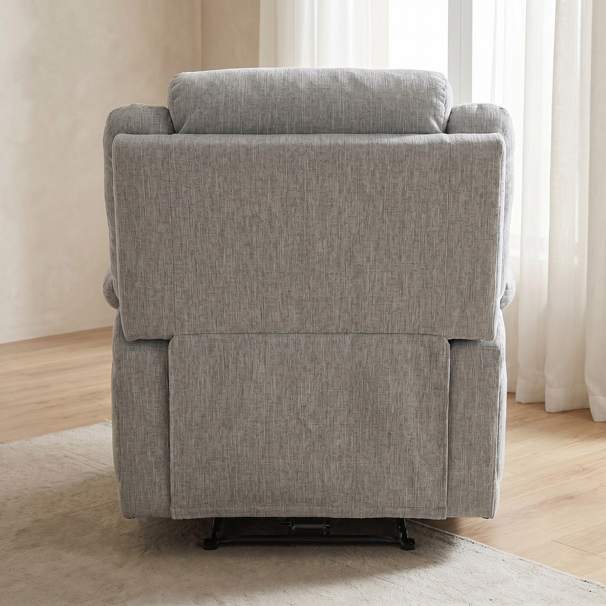 Griffen 1-Seater Recliner Fabric Sofa-hbxfurniture-sofasandarmchairs-reclinersofas-image-8