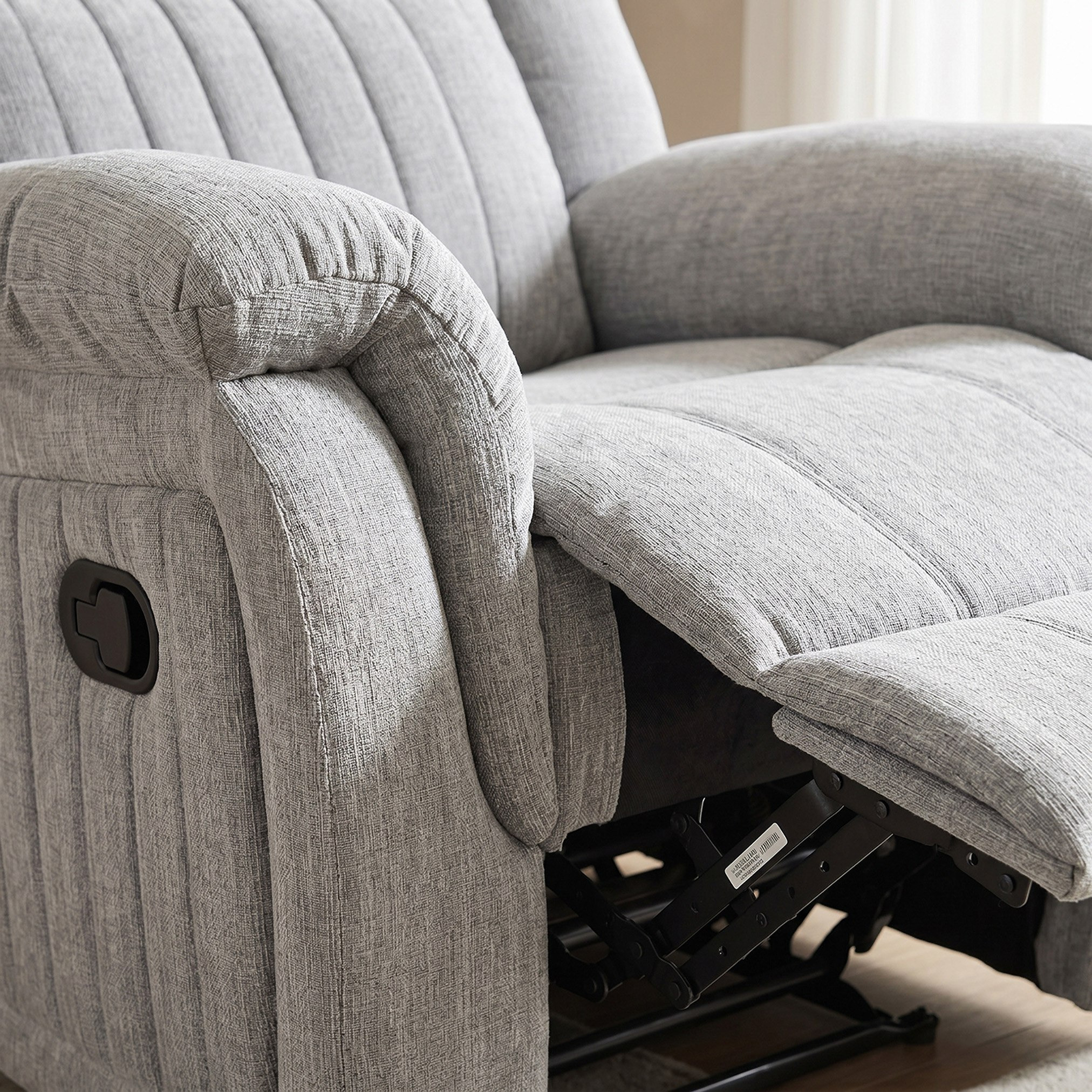 Griffen 1-Seater Recliner Fabric Sofa-hbxfurniture-sofasandarmchairs-reclinersofas-image-10