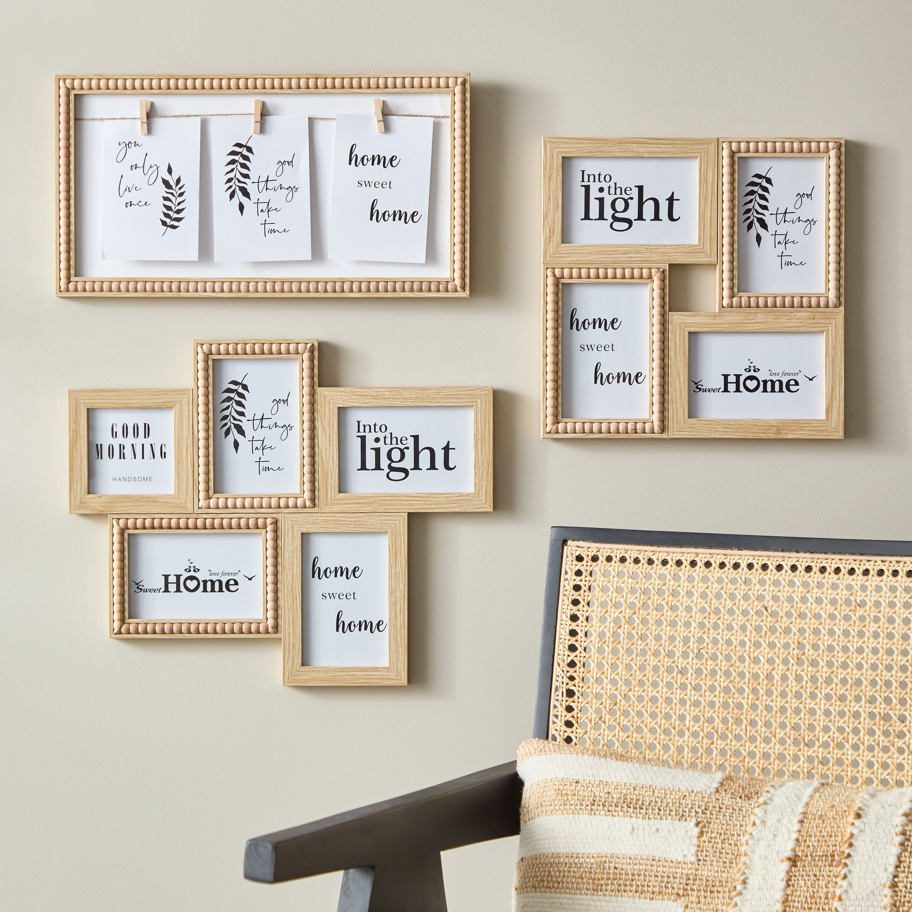 برواز زجاجي لـ4 صور من صابرينا - 31x31x18 سم-hbxbedroom-decorandaccessories-photoframes-image-4