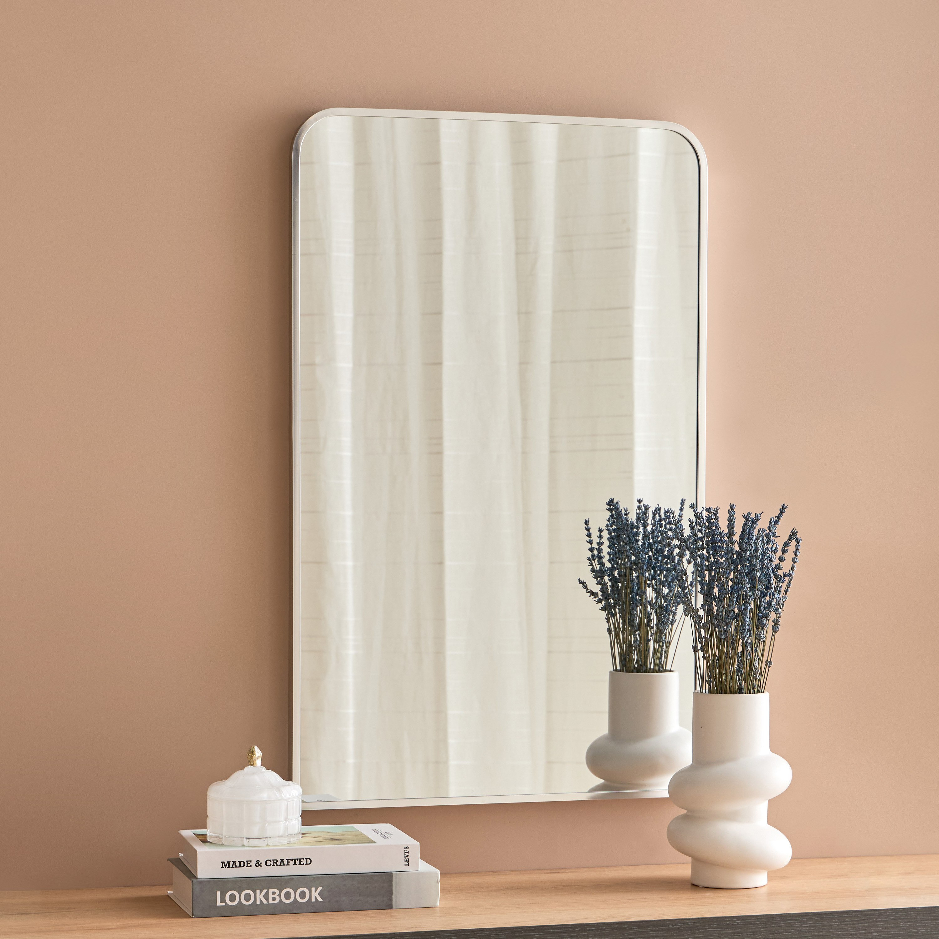 مرآة من الزجاج والألومنيوم من صابرينا - 50x80x2.5 سم-hbxhomeware-hbxdecorandfurnishings-image-4
