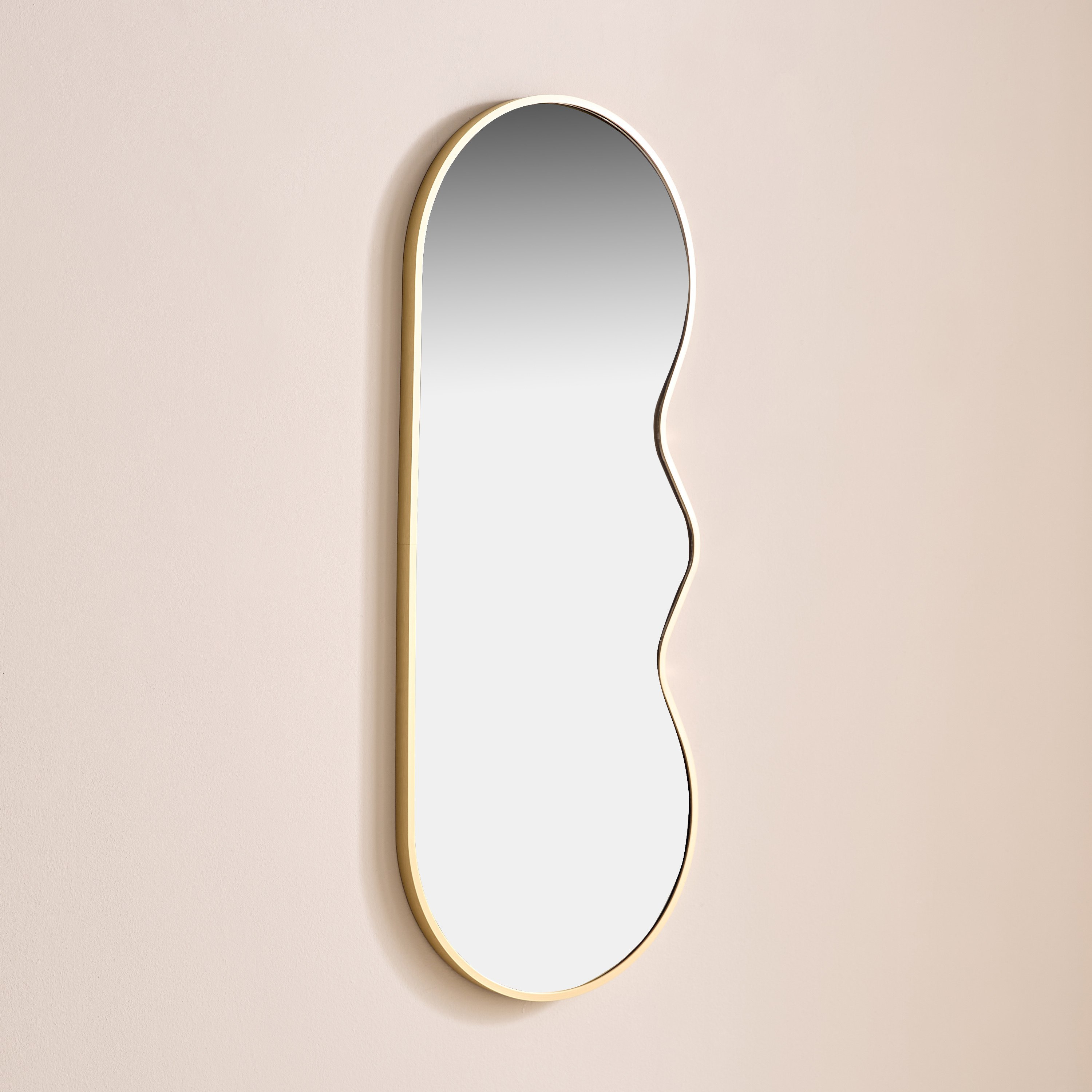 مرآة من الزجاج والألومنيوم من صابرينا - 40.5x100x2.5 سم-hbxhomeware-hbxdecorandfurnishings-image-1