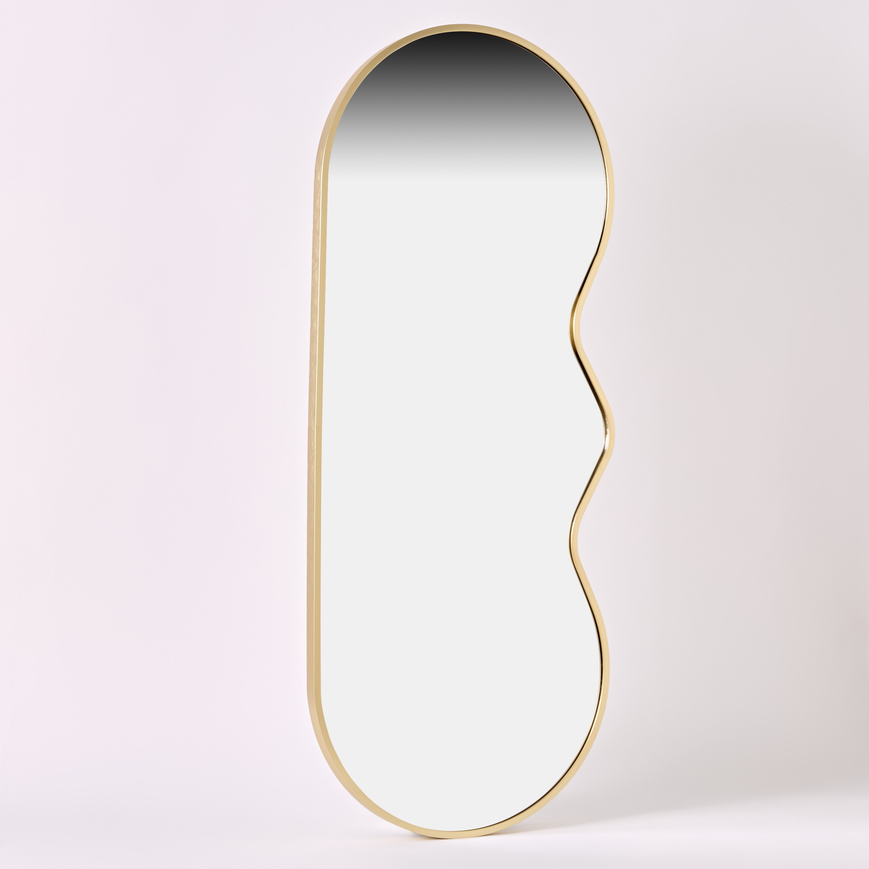 مرآة من الزجاج والألومنيوم من صابرينا - 40.5x100x2.5 سم-hbxhomeware-hbxdecorandfurnishings-image-5