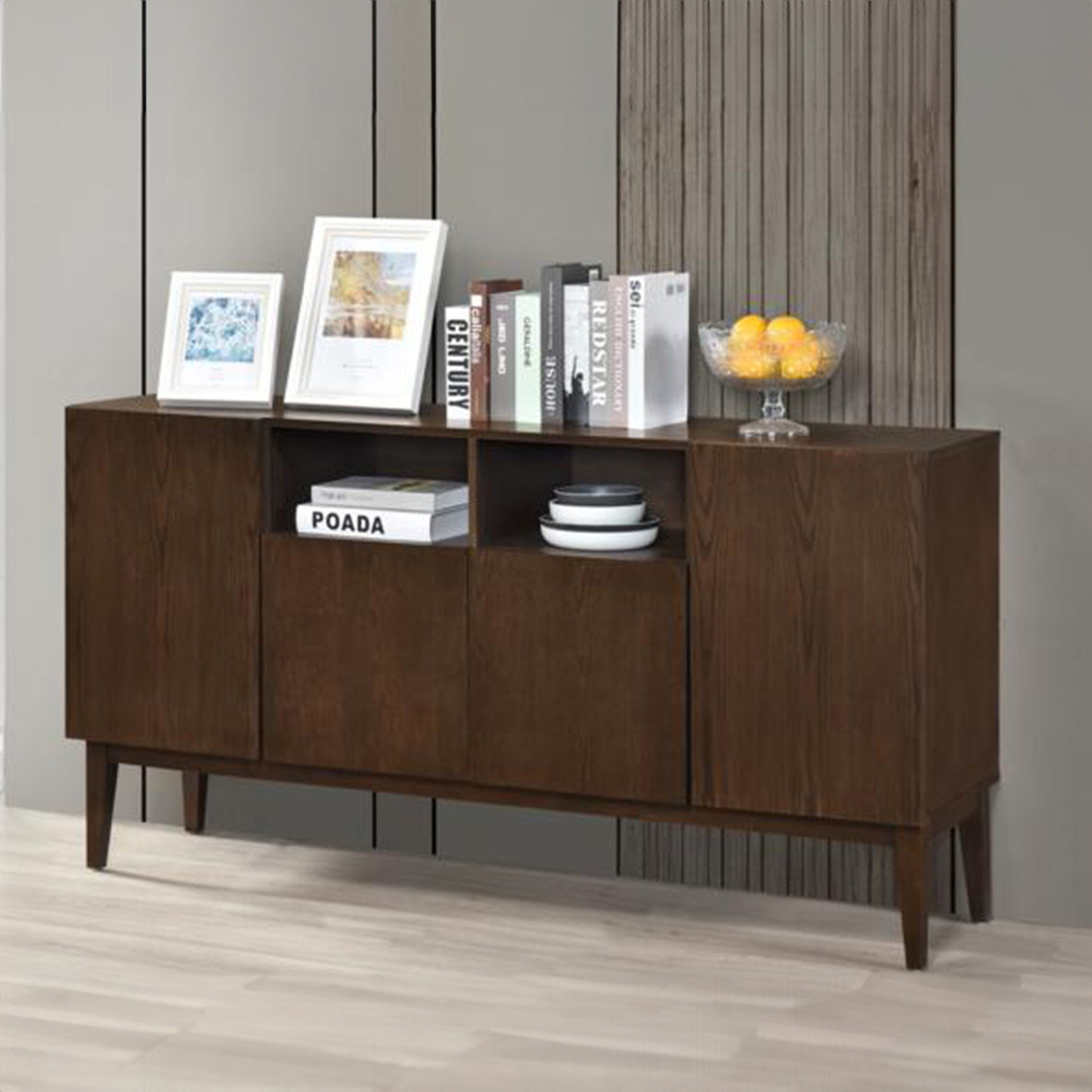 Seaford 4-Door Sideboard-hbxfurniture-diningroom-buffetsandsideboards-image-1