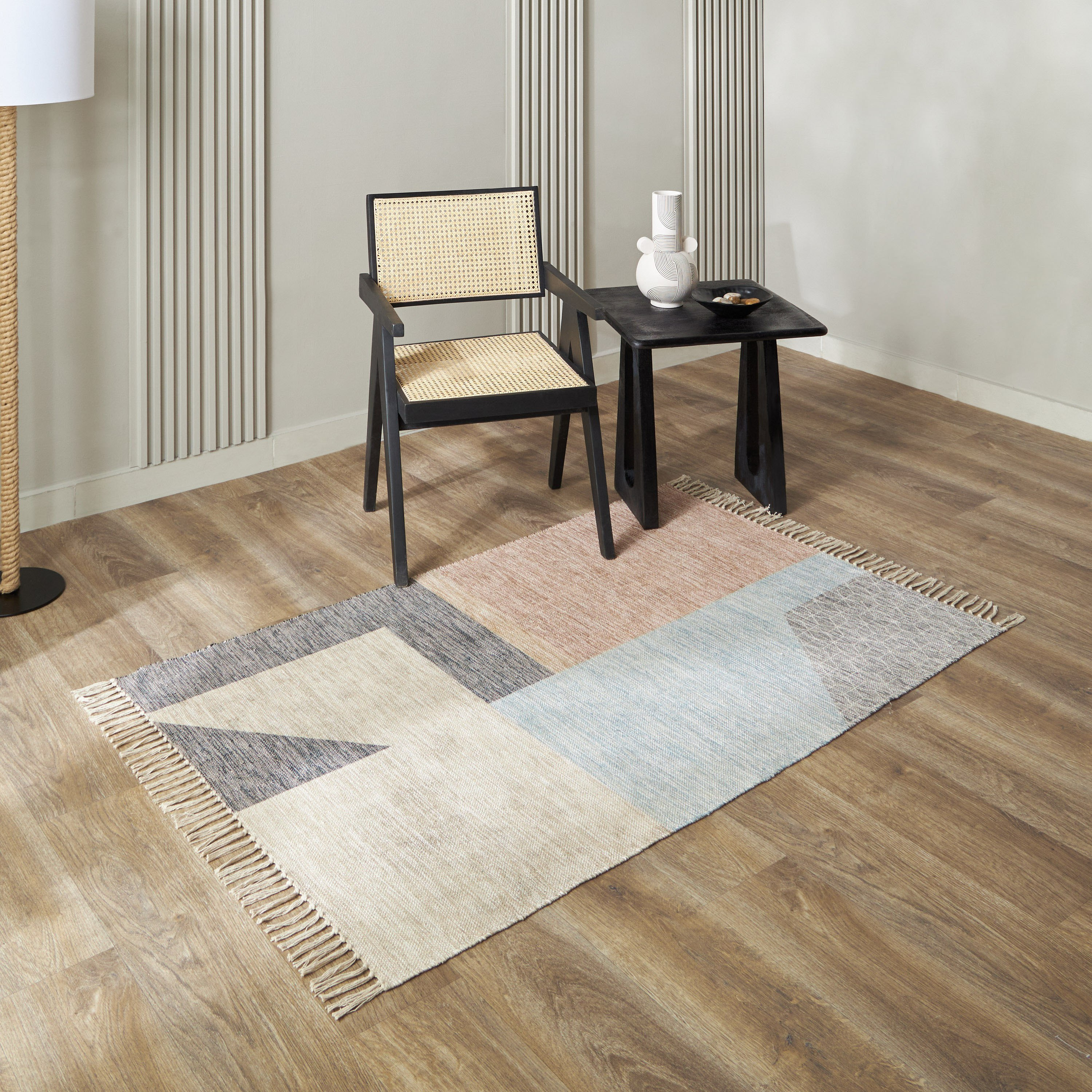 سجادة دوري قطن لوميني من جليمر - 80x150 سم-hbxdecorandfurnishings-floorcoverings-rugs-image-1