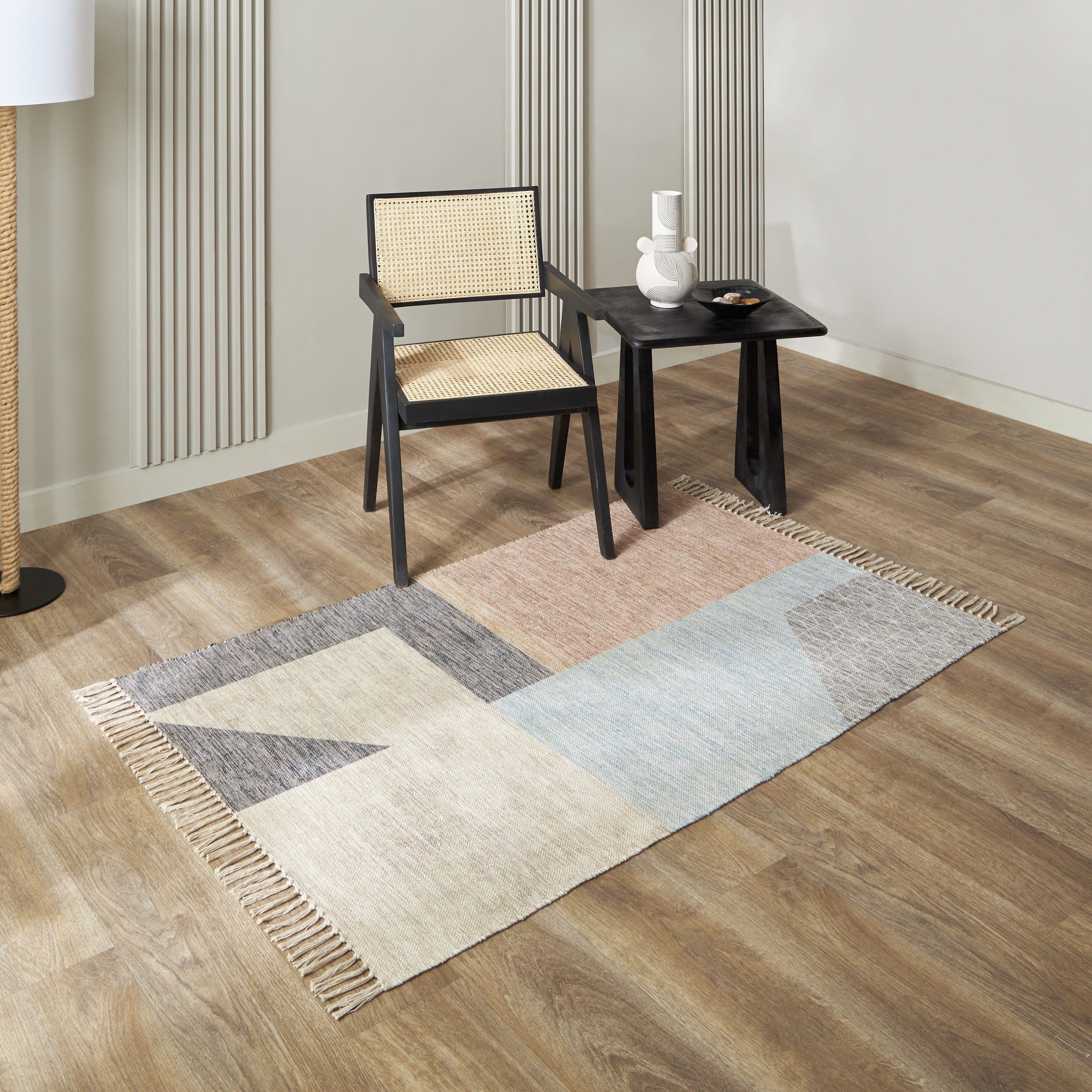 سجادة دوري قطن لوميني من جليمر - 110x160 سم-hbxdecorandfurnishings-floorcoverings-rugs-image-1