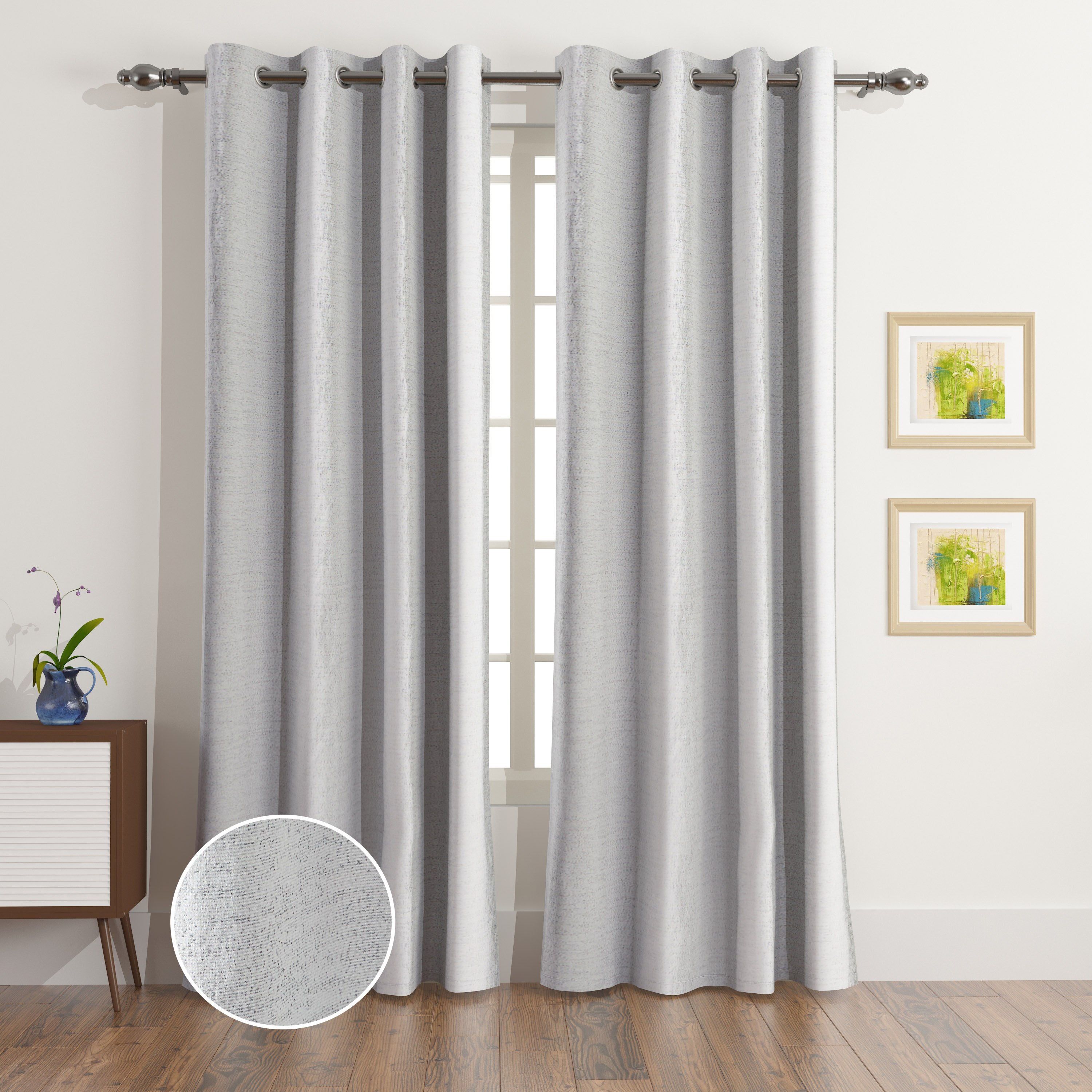Ontario Loreto 2-Piece Jacquard Curtain Set - 140x240 cm-hbxhomeware-hbxdecorandfurnishings-image-1