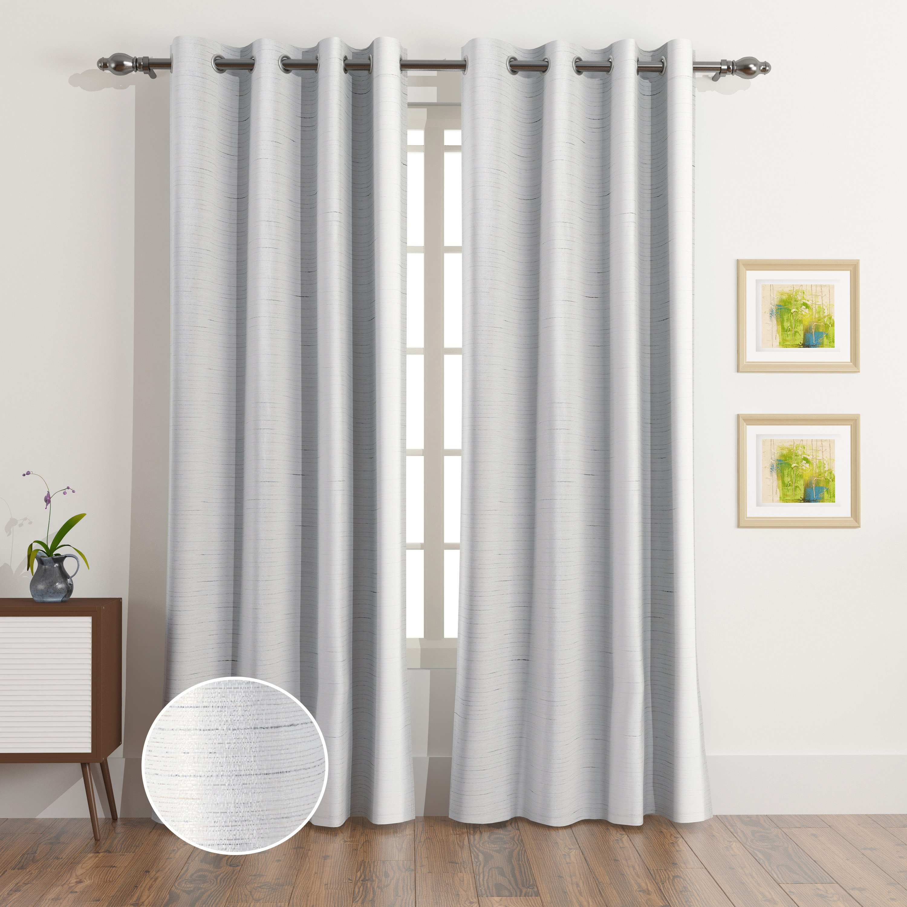 طقم ستائر جاكار طويلة جدًا قطعتين أنفيل من لشبونة - 140x300 سم-PROMO_HB_AE_B1G1_250925-image-1