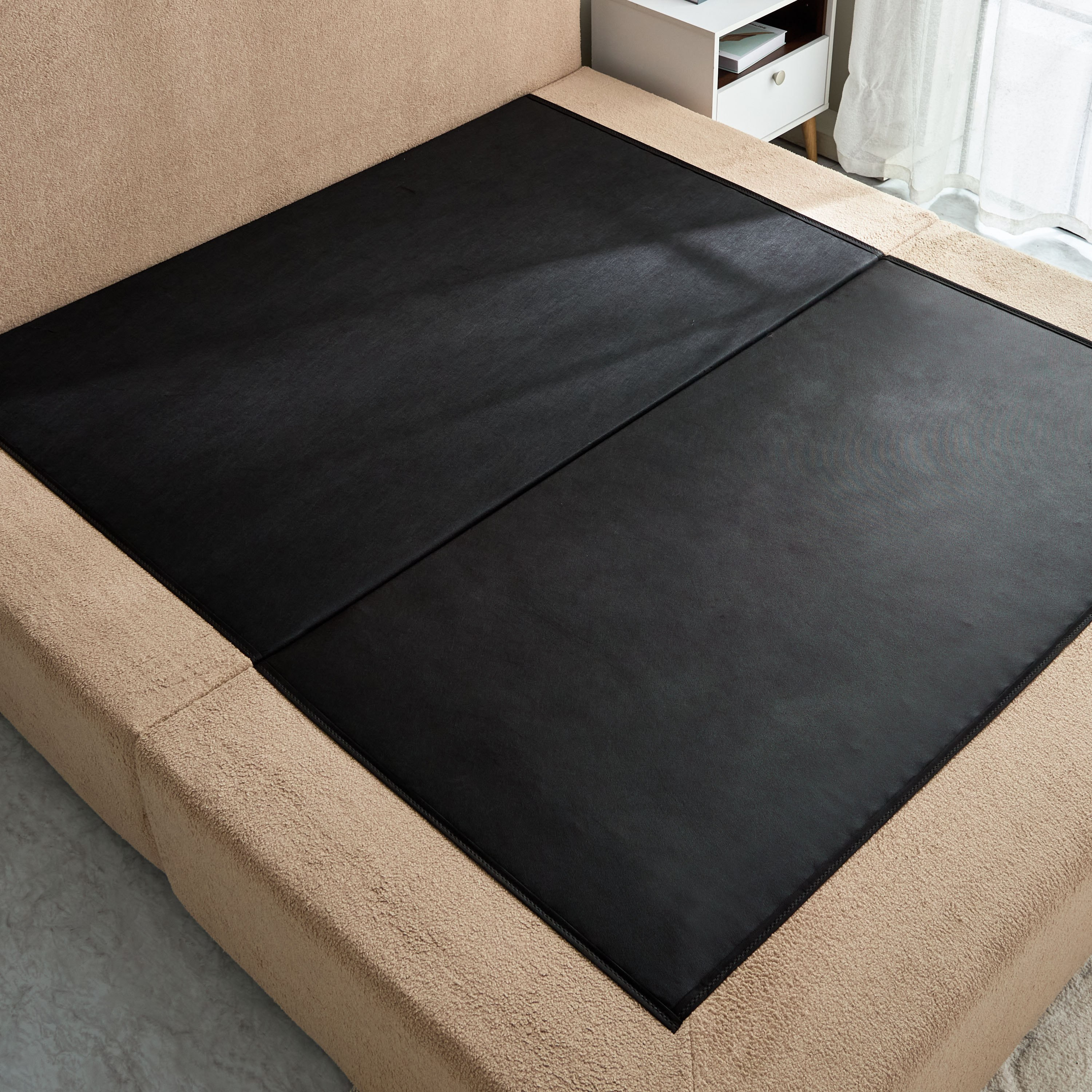 Movo Marwell Rizzoli Upholstered Queen Bed - 160x200 cm-hbxbedroom-bedsandbedsets-beds-queen-image-9