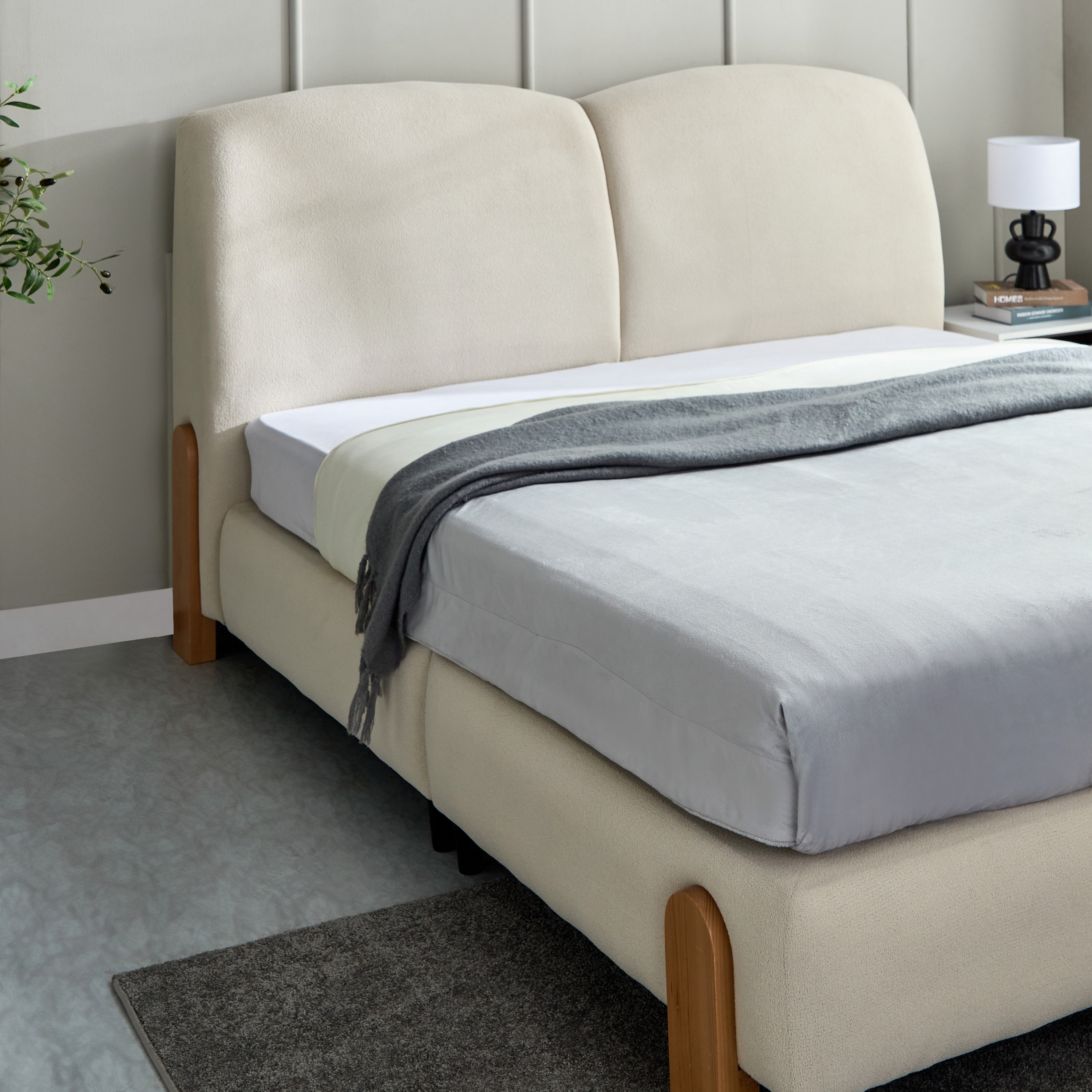 Movo Nordica Abby Upholstered King Bed - 180x200 cm-PROMO_HB_UAE_HBX10_250526-image-4