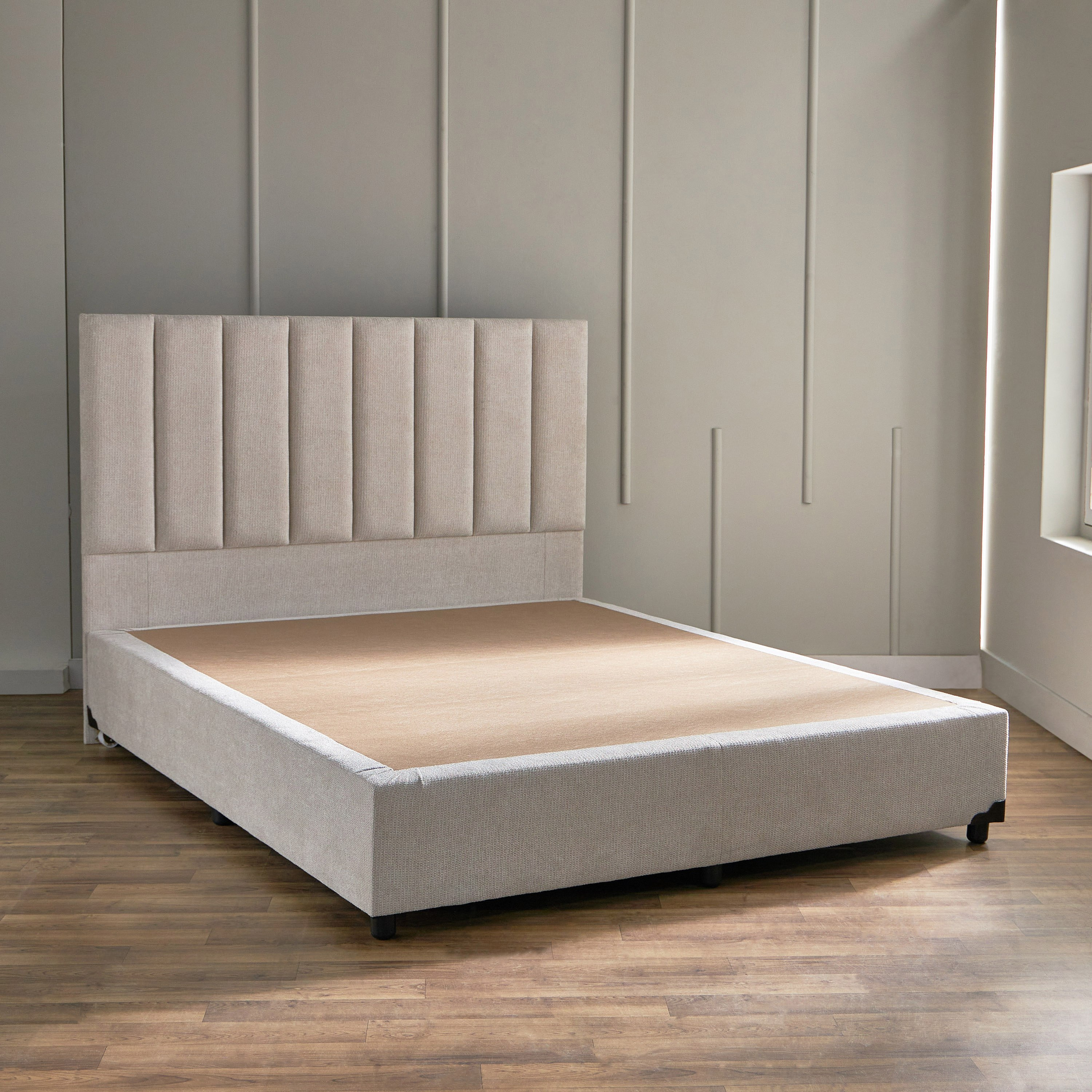 Movo iBliss Fabric Queen Bed - 160x200 cm-hbxbedroom-bedsandbedsets-beds-queen-image-11