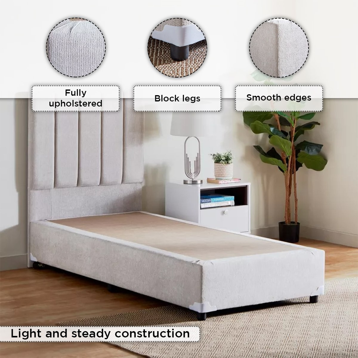 Movo iBliss Fabric Single Bed Base - 90x200 cm-PROMO_HB_SA_HBX10_TH1000_NEW_031025-image-4