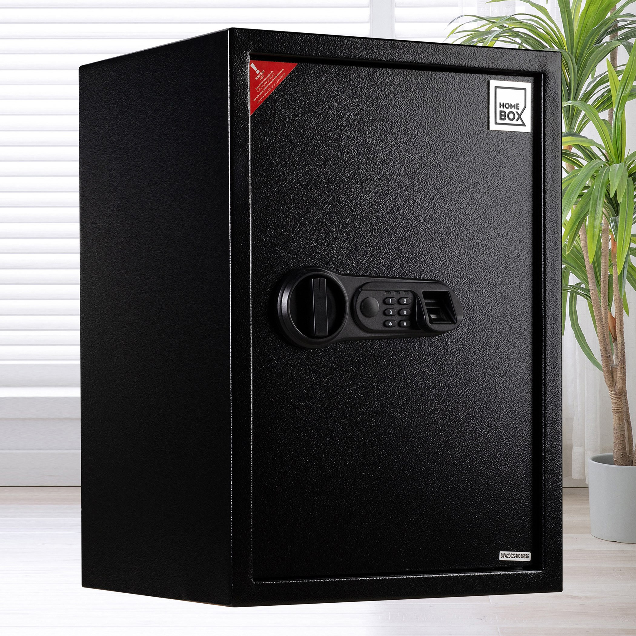 Topaz Jewellery Digital Home Safe with Fingerprint Reader and Removeable Shelf - 35x31x50 cm-PROMO_HB_UAE_HBX10_250526-image-11