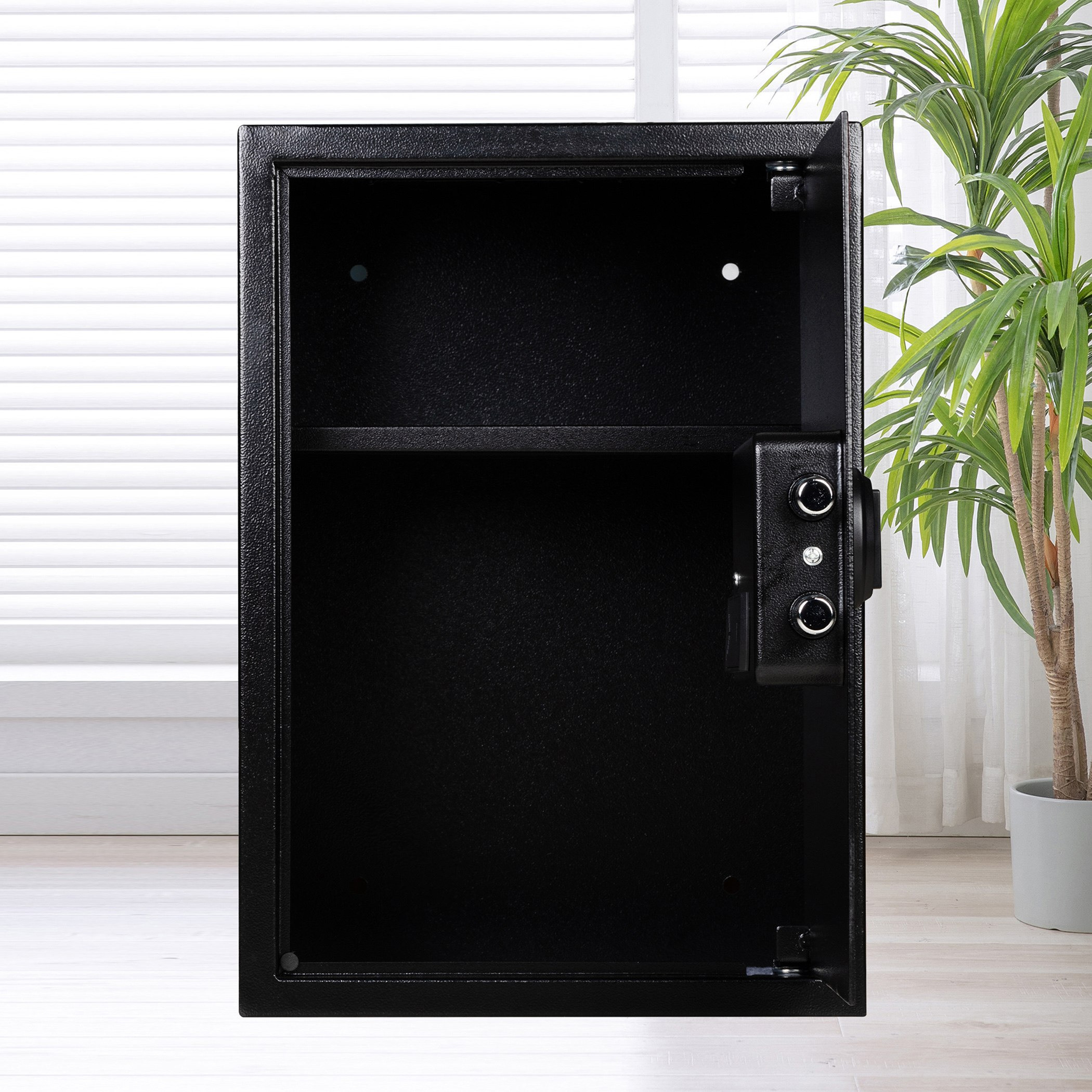 Topaz Jewellery Digital Home Safe with Fingerprint Reader and Removeable Shelf - 35x31x50 cm-PROMO_HB_UAE_HBX10_250526-image-13